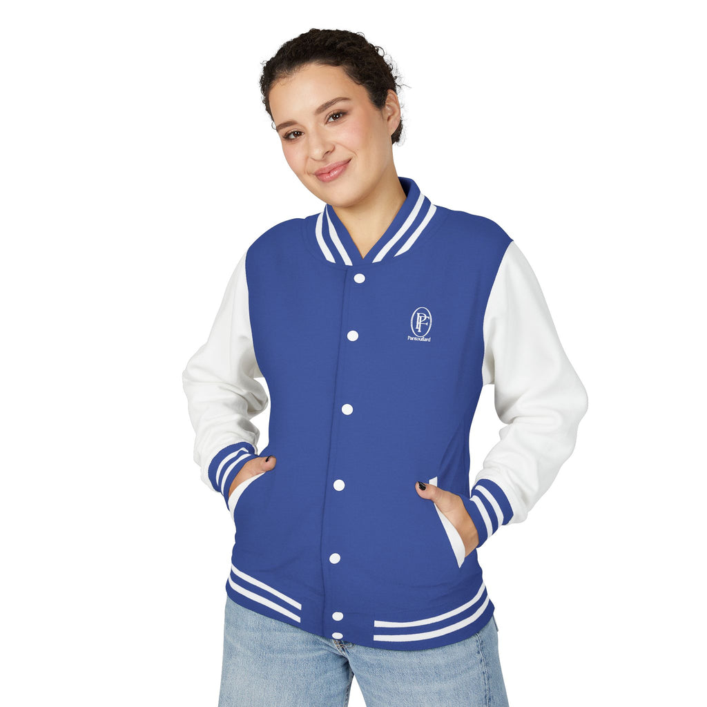 Unisex Navy Pantouflard Carriage Cotton Blend Jacket