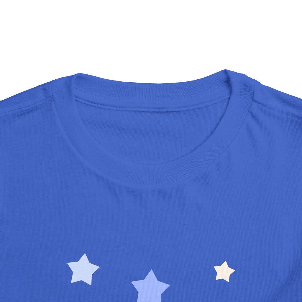Toddler Boys' & Girls' Cassiopeia Constellation Graphic T-Shirt - W-Shape 100% Cotton Kids short-sleeve t-shirt
