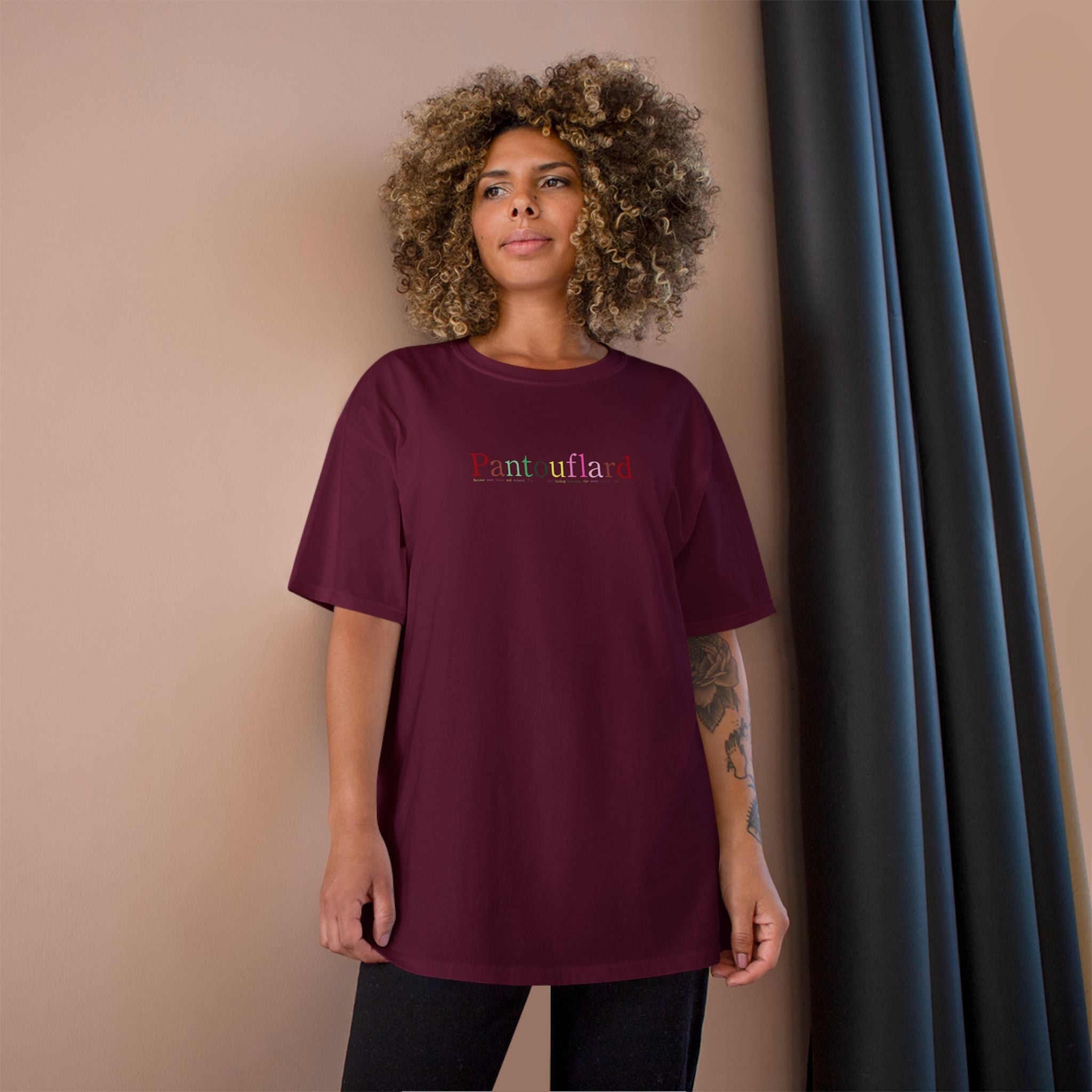 Champion Men's & Women's Black Heavyweight T-Shirt - 6.1oz Heritage Cotton Graphic Tee