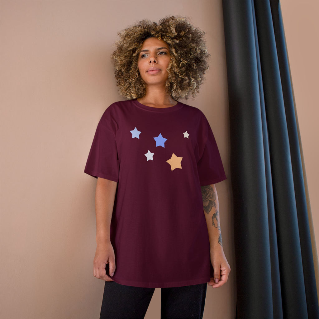 Champion Unisex Cassiopeia Constellation Short-Sleeve T-Shirt - W-Shape Graphic Tee