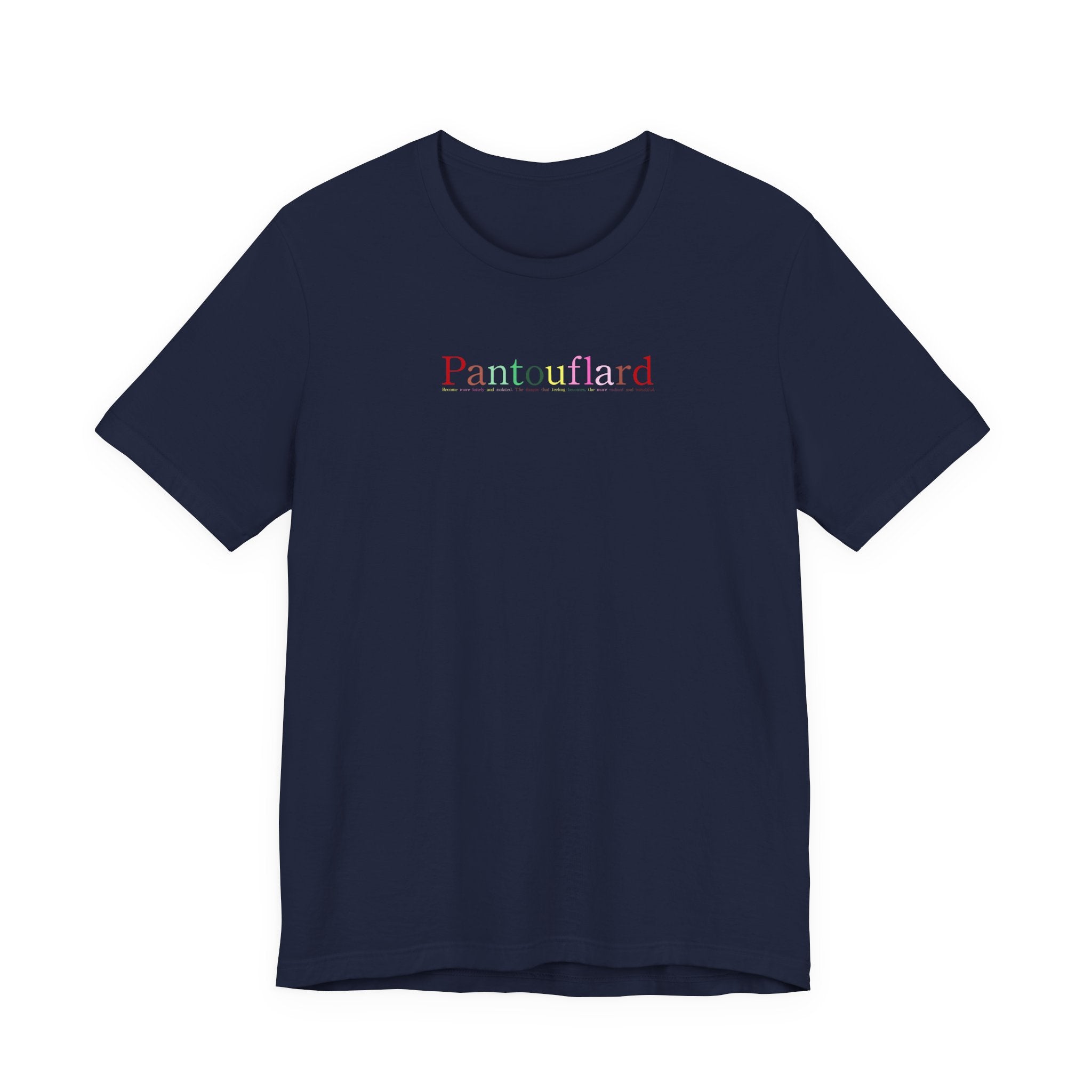Unisex Minimalist Logo T-Shirt - 100% Airlume Cotton Soft Jersey Tee