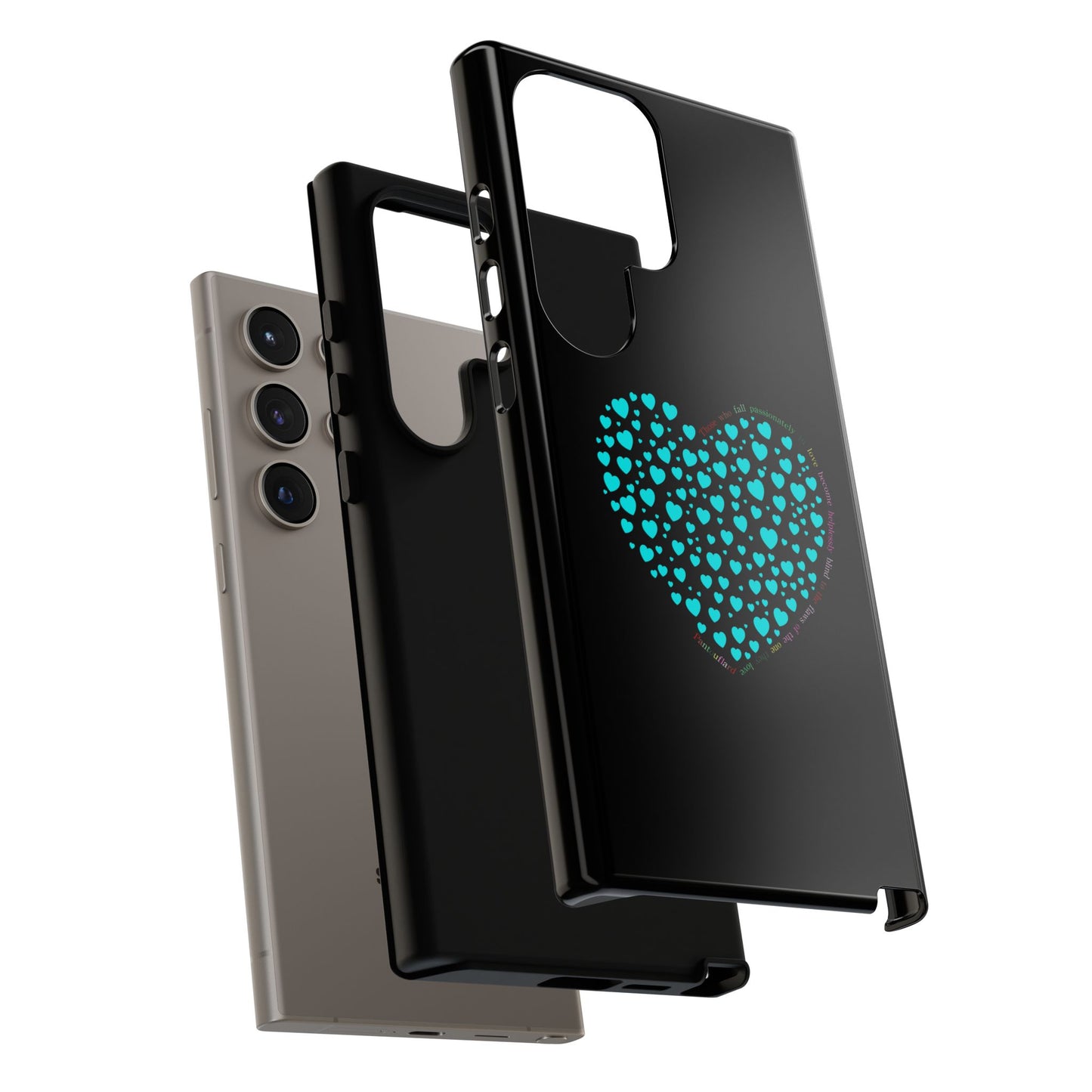 Fundas Mint Heart para teléfonos iPhone, Galaxy, Google Pixel (54 tipos)