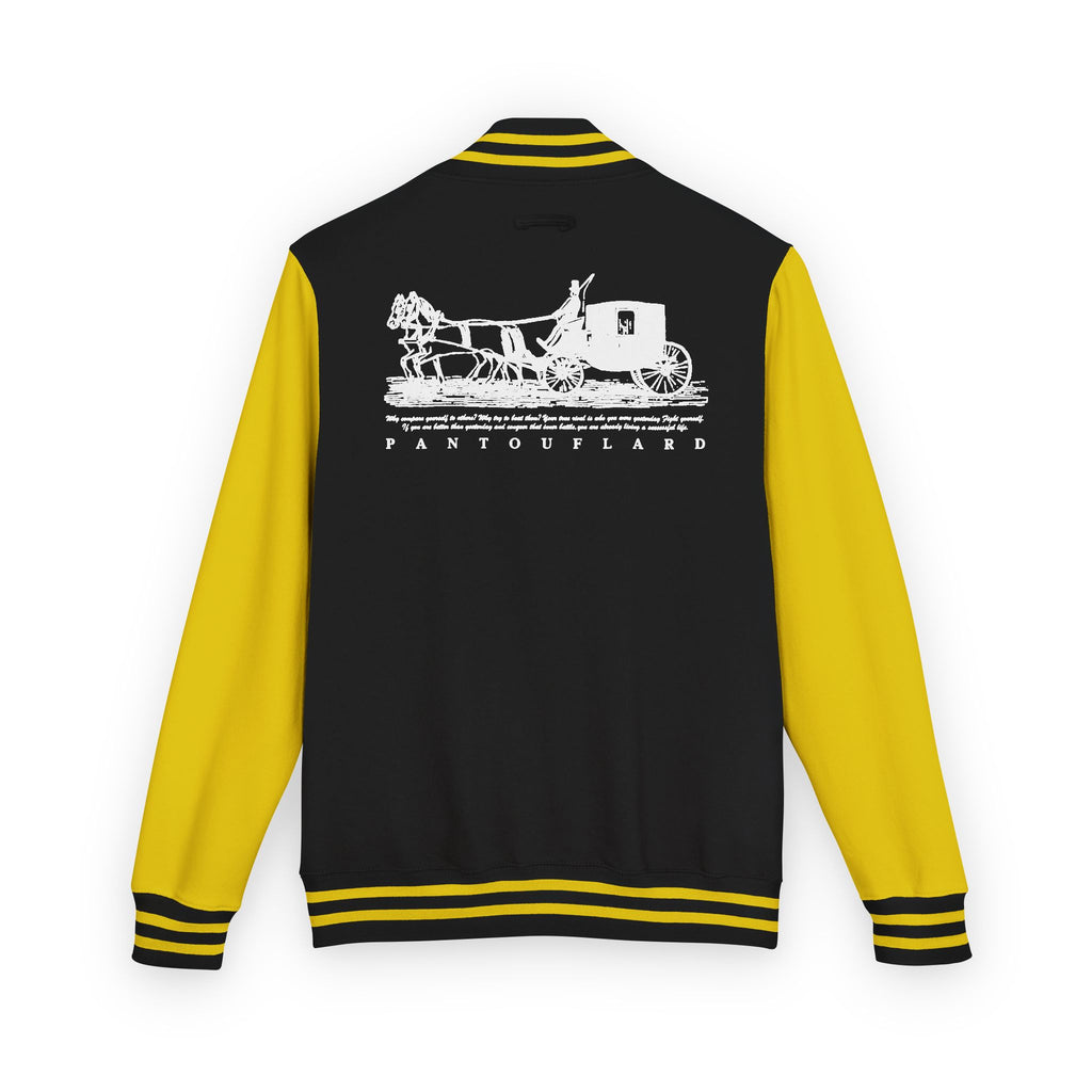 Unisex Navy Pantouflard Carriage Cotton Blend Jacket