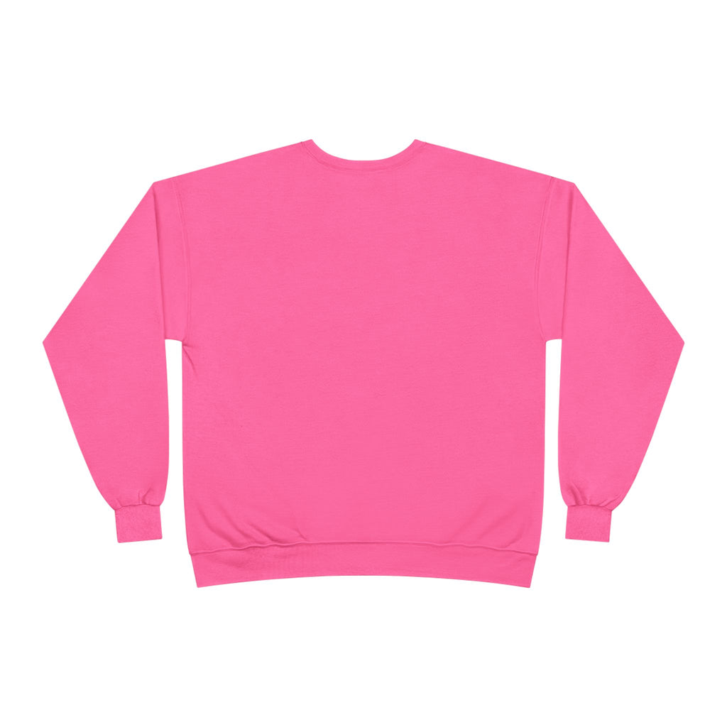 Sustainable Typography Crewneck - Hanes EcoSmart Fleece Sweatshirt
