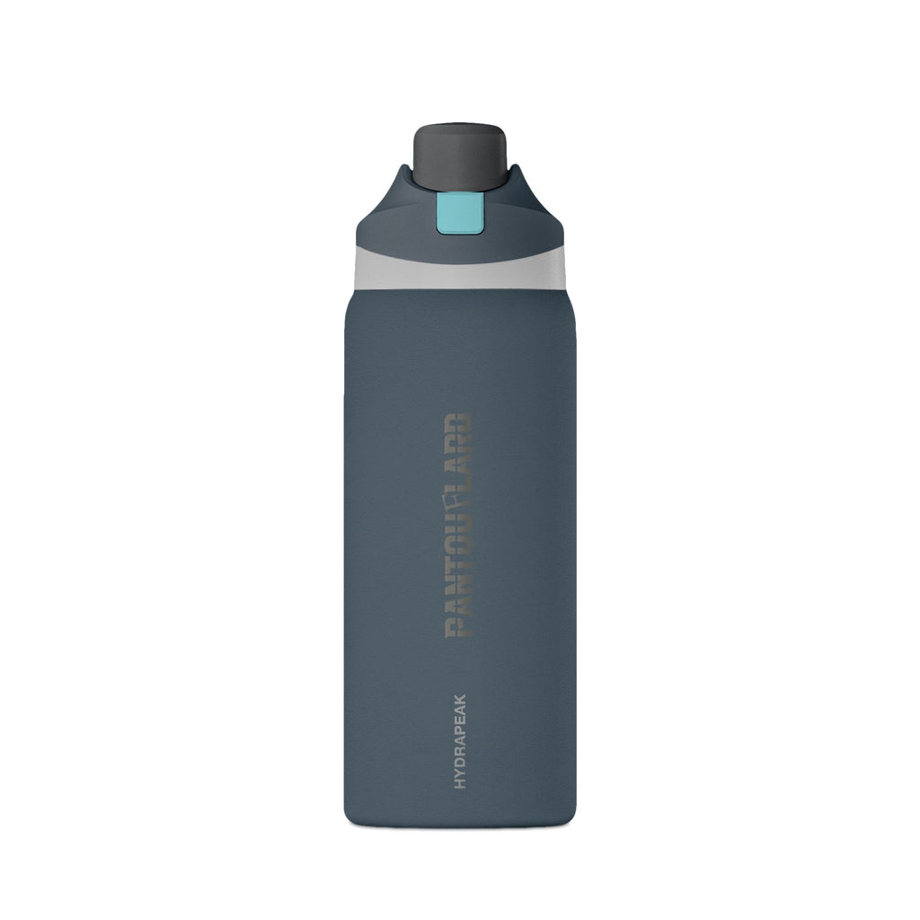 Sedona Red Vertical Pantouflard Logo 32oz Stainless Steel Oasis Water Bottle