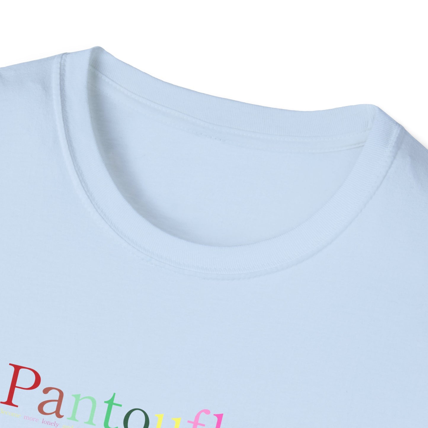 Camiseta unisex pastel juguetona, ropa casual, moda de tendencia