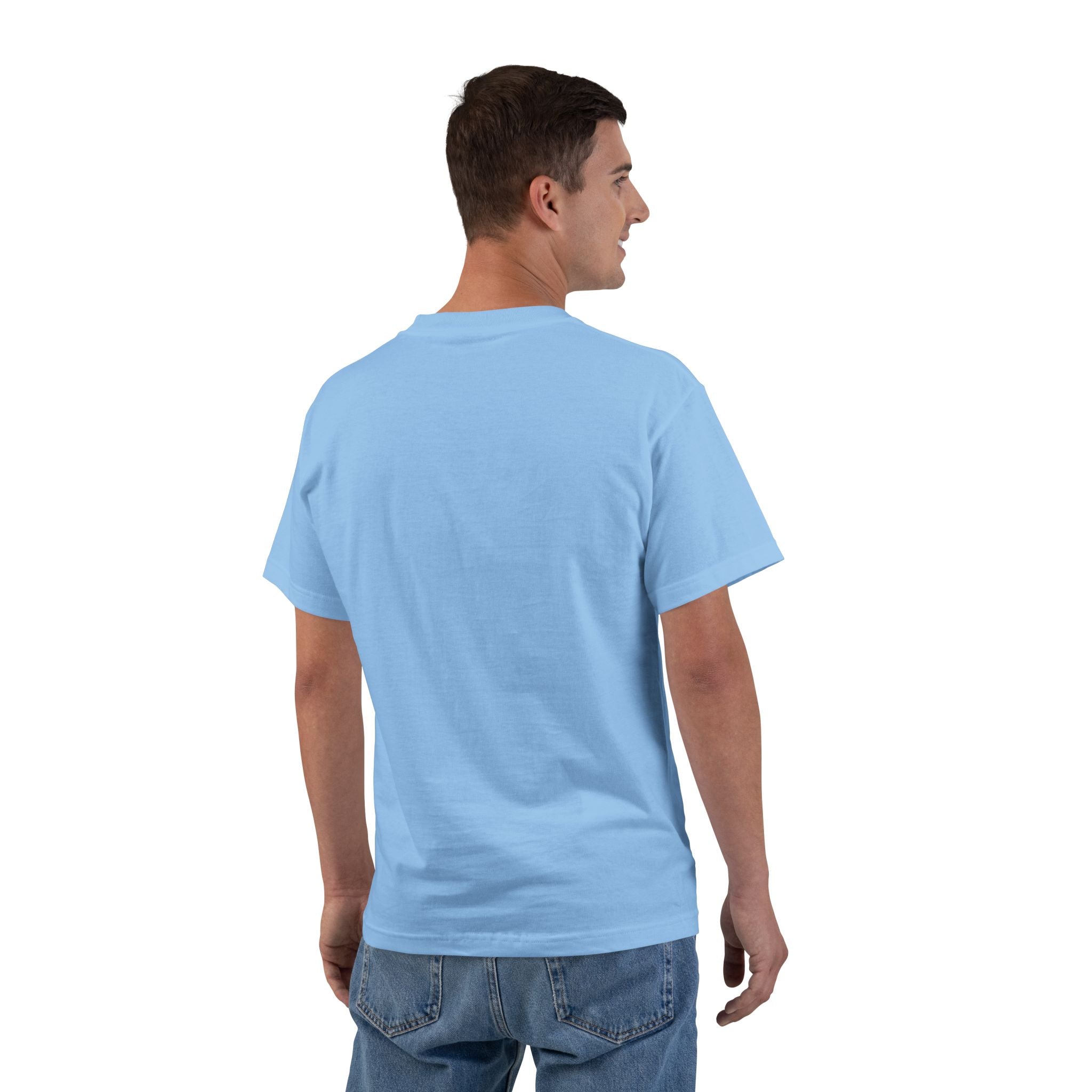 Unisex Navy Hanes Vintage Carriage Graphic 100% Cotton T-Shirt