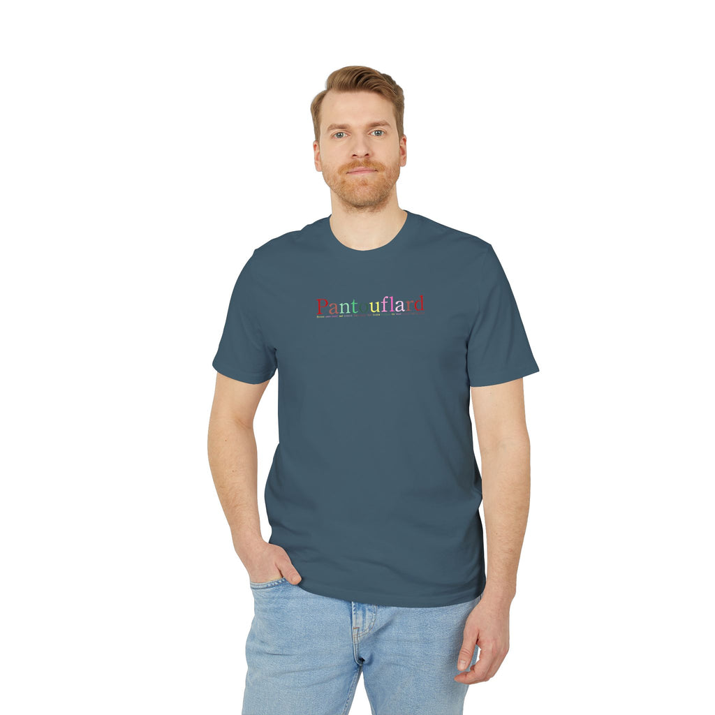 Men's & Women's Black Organic Cotton T-Shirt - Premium Sustainable Graphic Tee