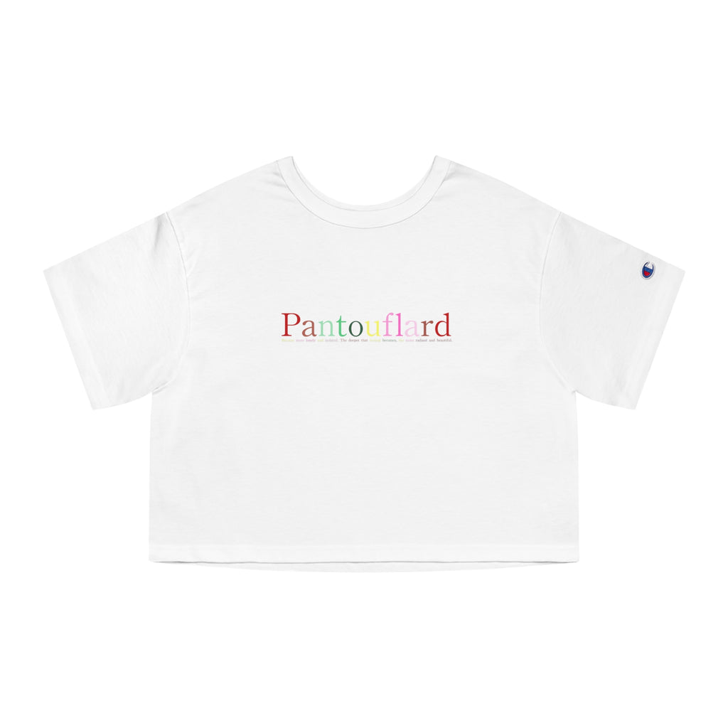 Champion Women's Heritage Cropped T-Shirt - Heavyweight  Boxy Fit Cotton Tee