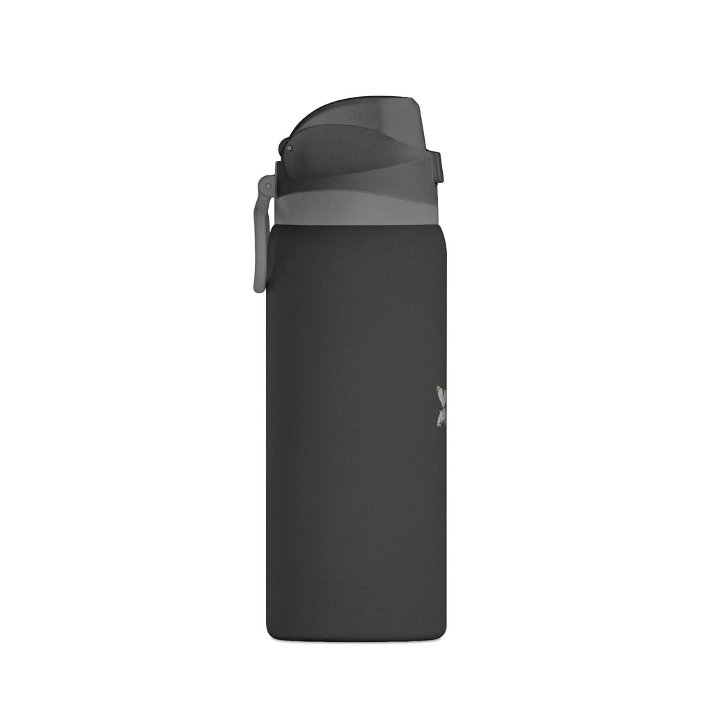 Lavender Romantic Floral Butterfly Quote 32oz Stainless Steel Oasis Water Bottle