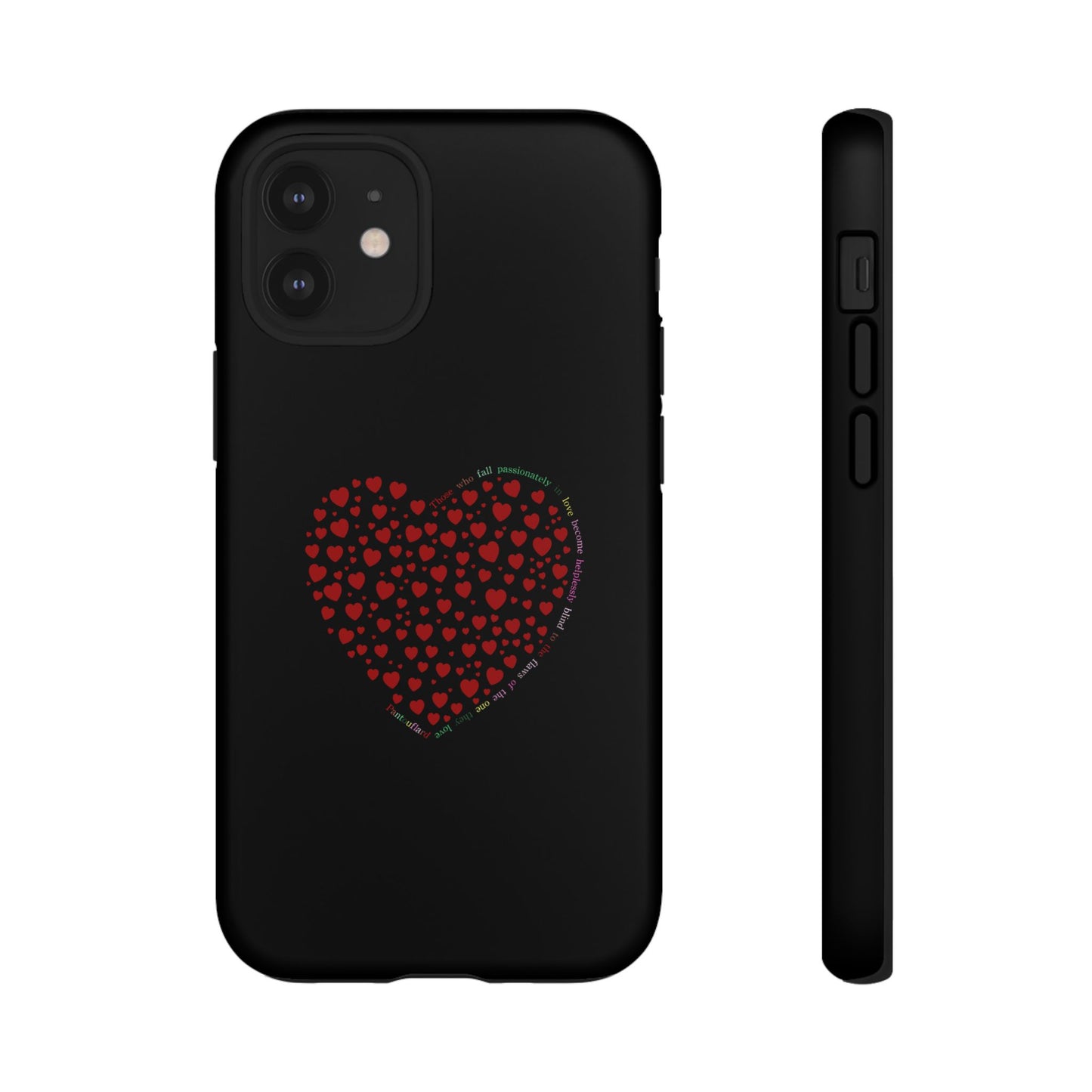 Fundas de corazón rojo para teléfonos iPhone, Galaxy, Google Pixel (54 tipos)