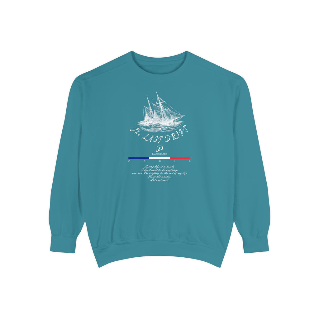Unisex Navy Last Drift Cotton Blend Sweatshirt