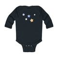 Infant Cassiopeia Star Print Cotton Long Sleeve Bodysuit