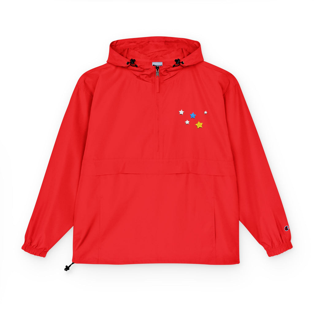 Champion Men's & Women's Cassiopeia Constellation Embroidered Anorak - W-Shape Packable Jacket