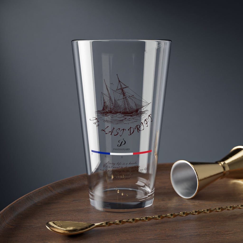 Clear Pantouflard The Last Drift 16oz Mixing Glass