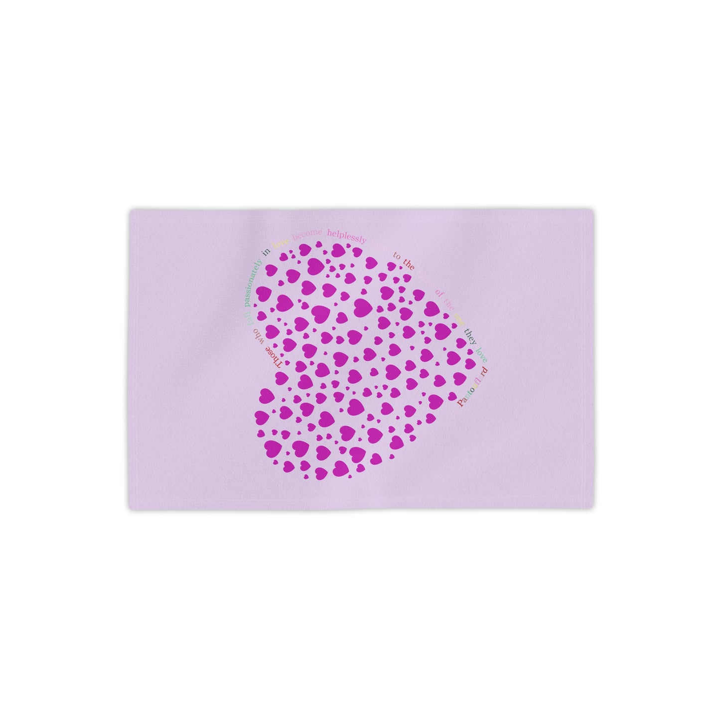 Beach Towels with Pink Heart Design , Cute Summer Accessories, Beach Day Essentials