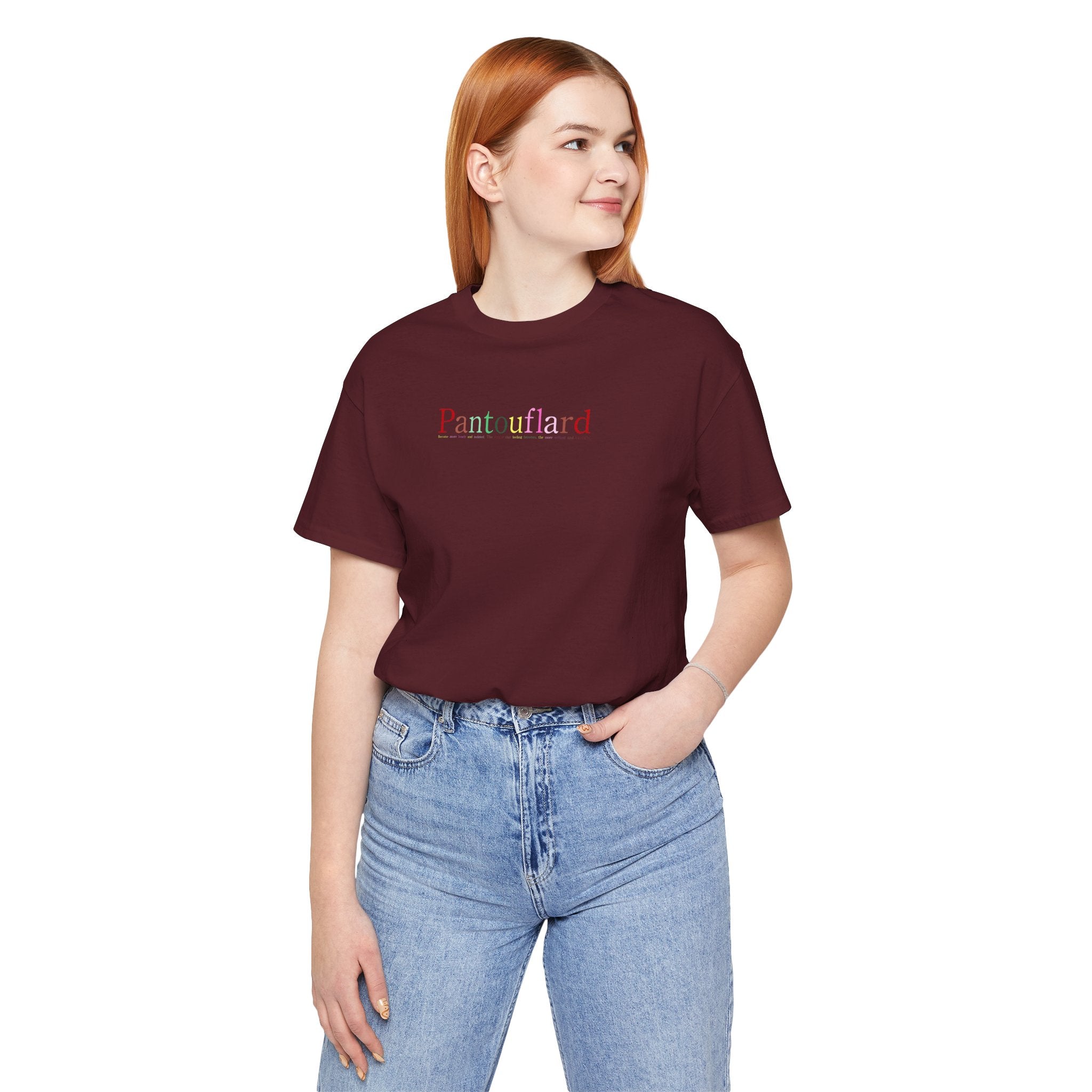 Unisex Minimalist Logo T-Shirt - 100% Airlume Cotton Soft Jersey Tee