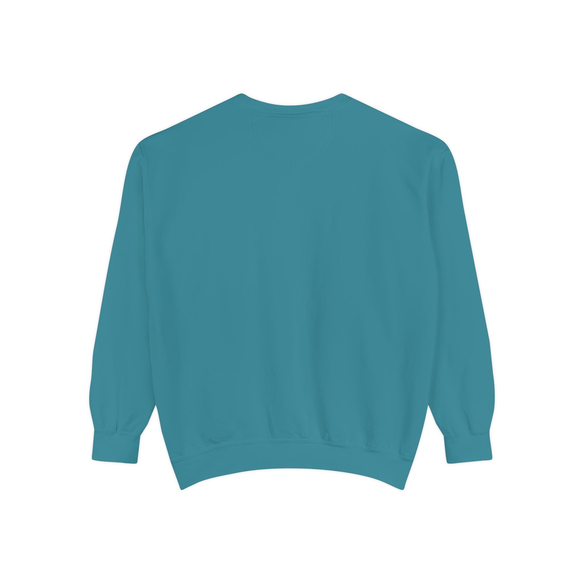 Unisex Navy Vintage Carriage Graphic Cotton Blend Sweatshirt