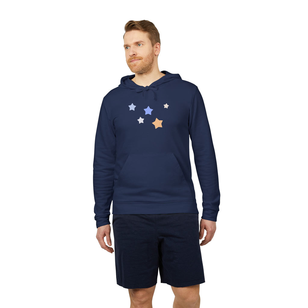 Adidas Cassiopeia Constellation Graphic Hoodie - W-Shape Eco Fleece Pullover