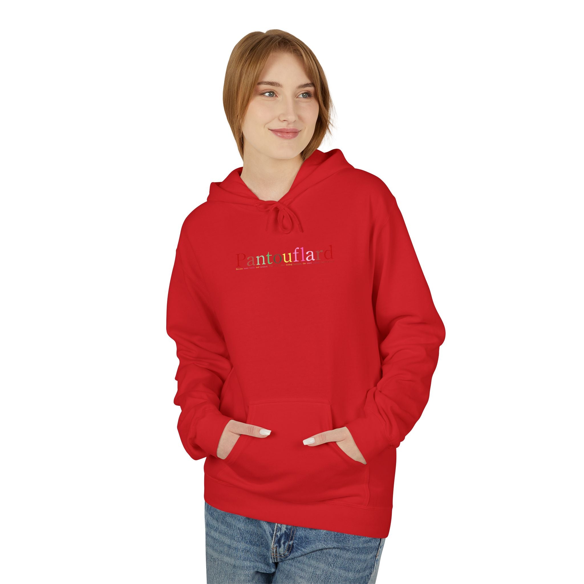 Old Money Aesthetic Premium Hoodie - Pantouflard Logo (Gildan Hammer Heavyweight Fleece)