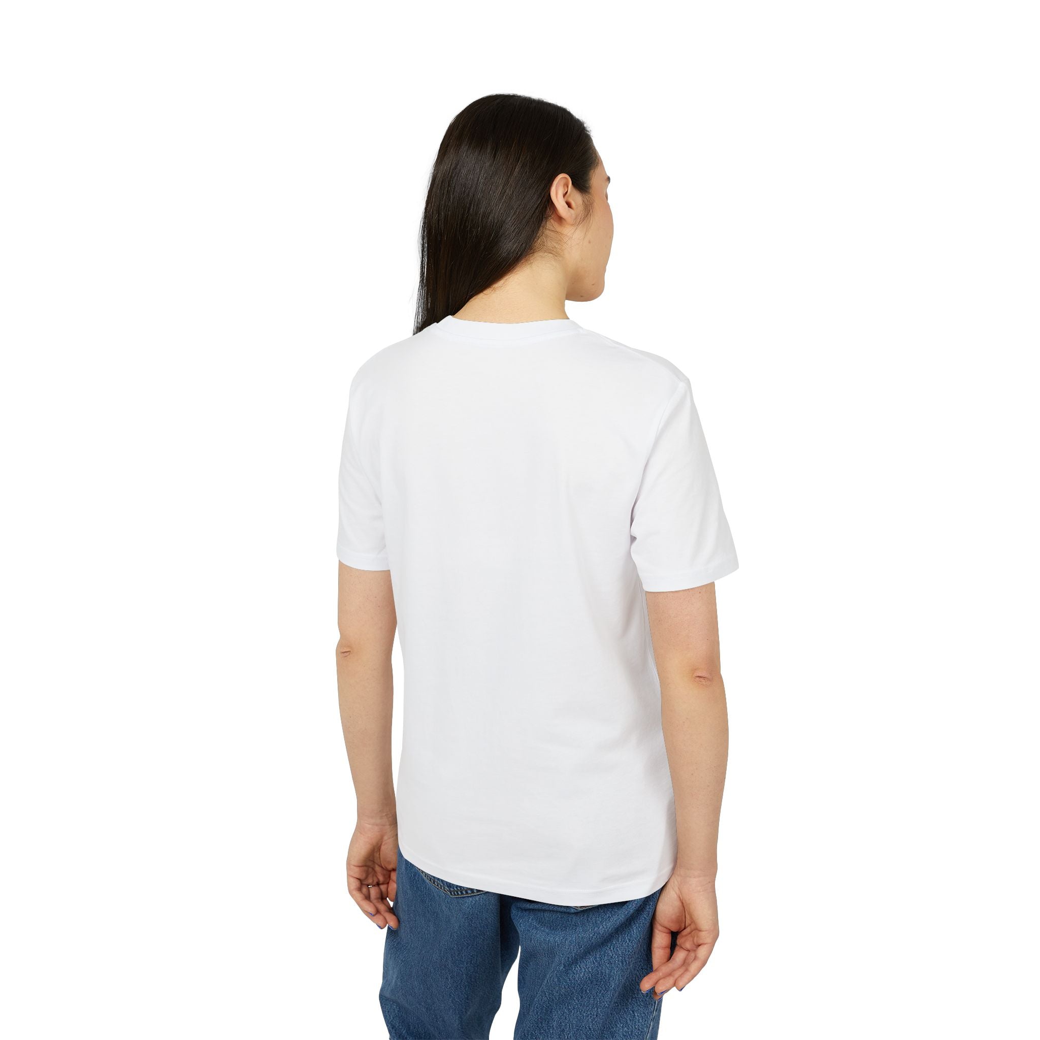 Men's & Women's Black Organic Cotton T-Shirt - Premium Sustainable Graphic Tee