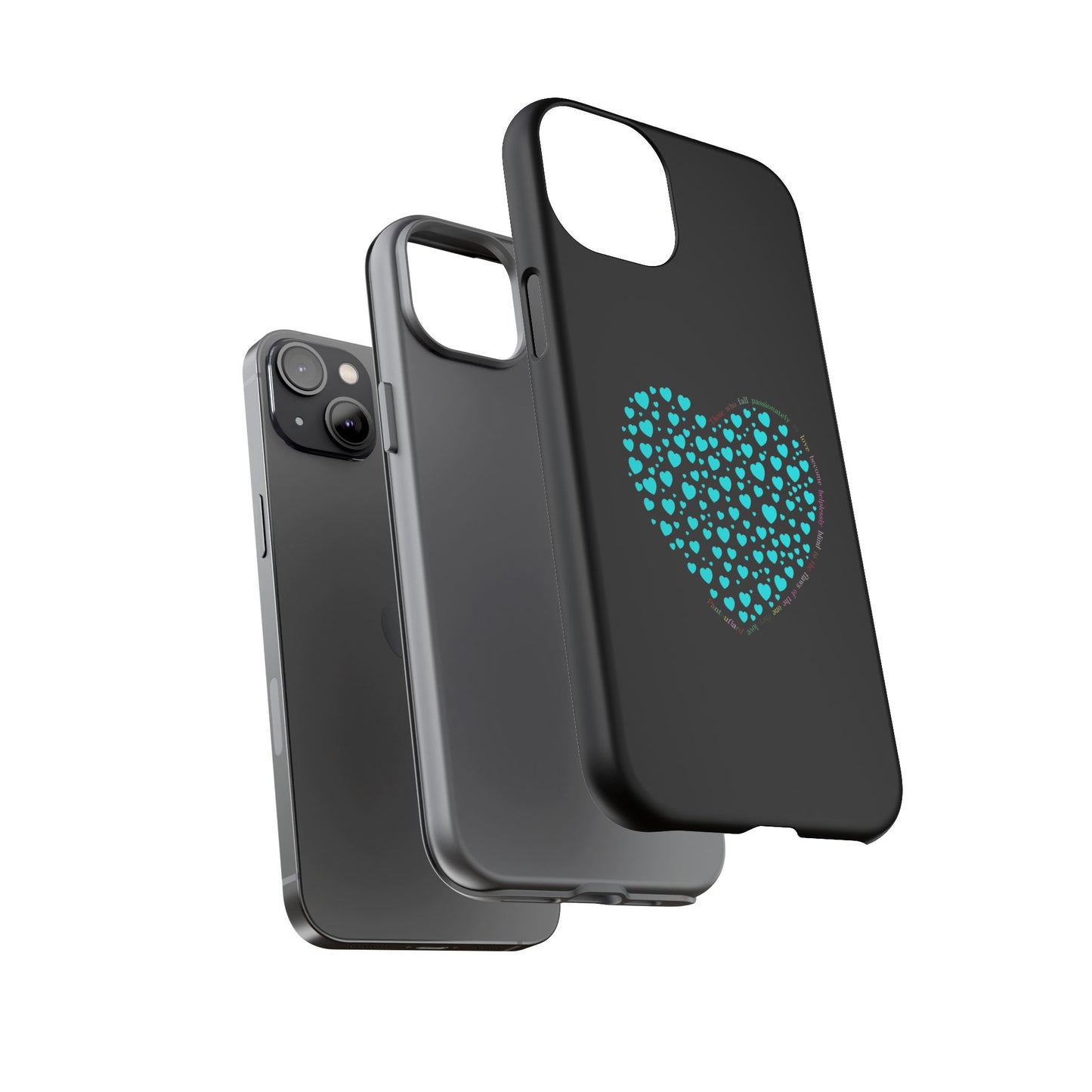 Fundas Mint Heart para teléfonos iPhone, Galaxy, Google Pixel (54 tipos)