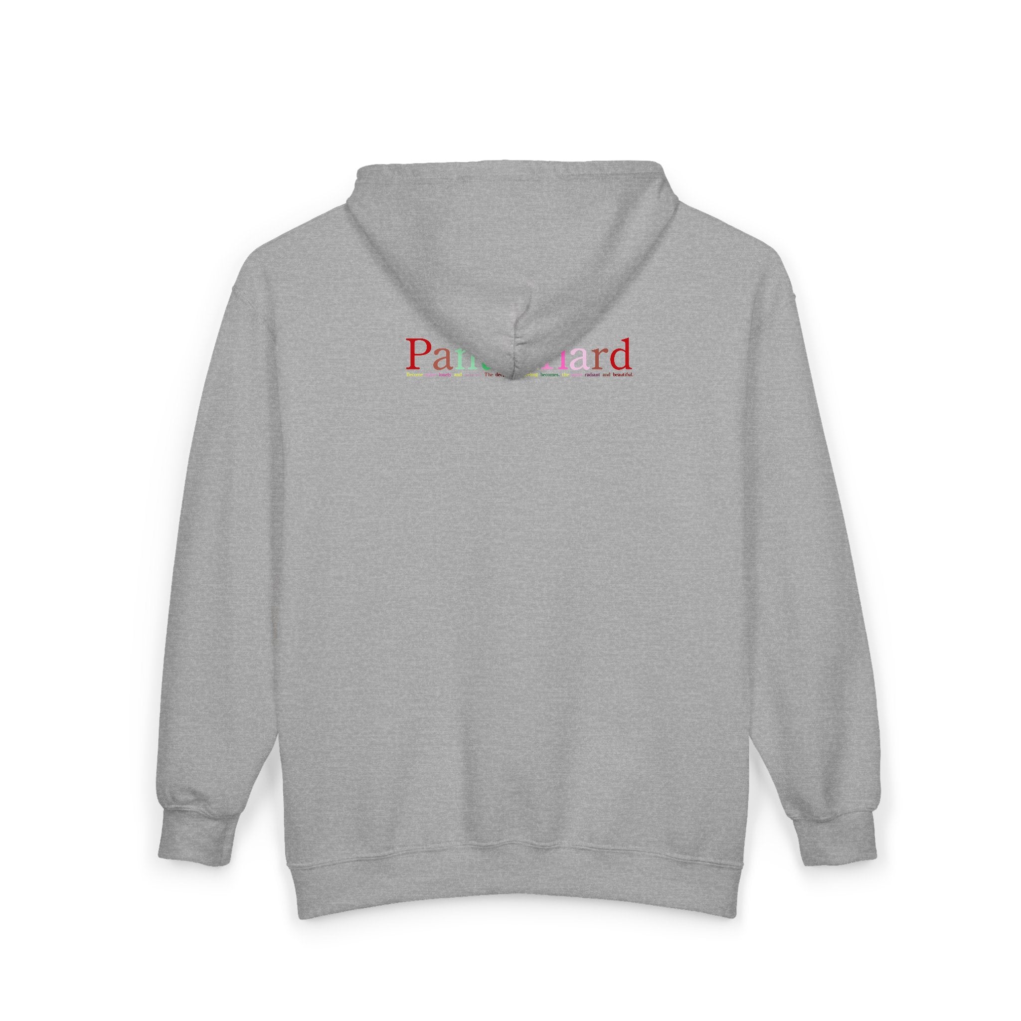 Old Money Aesthetic Zip-Up Hoodie - Back print Heavyweight
