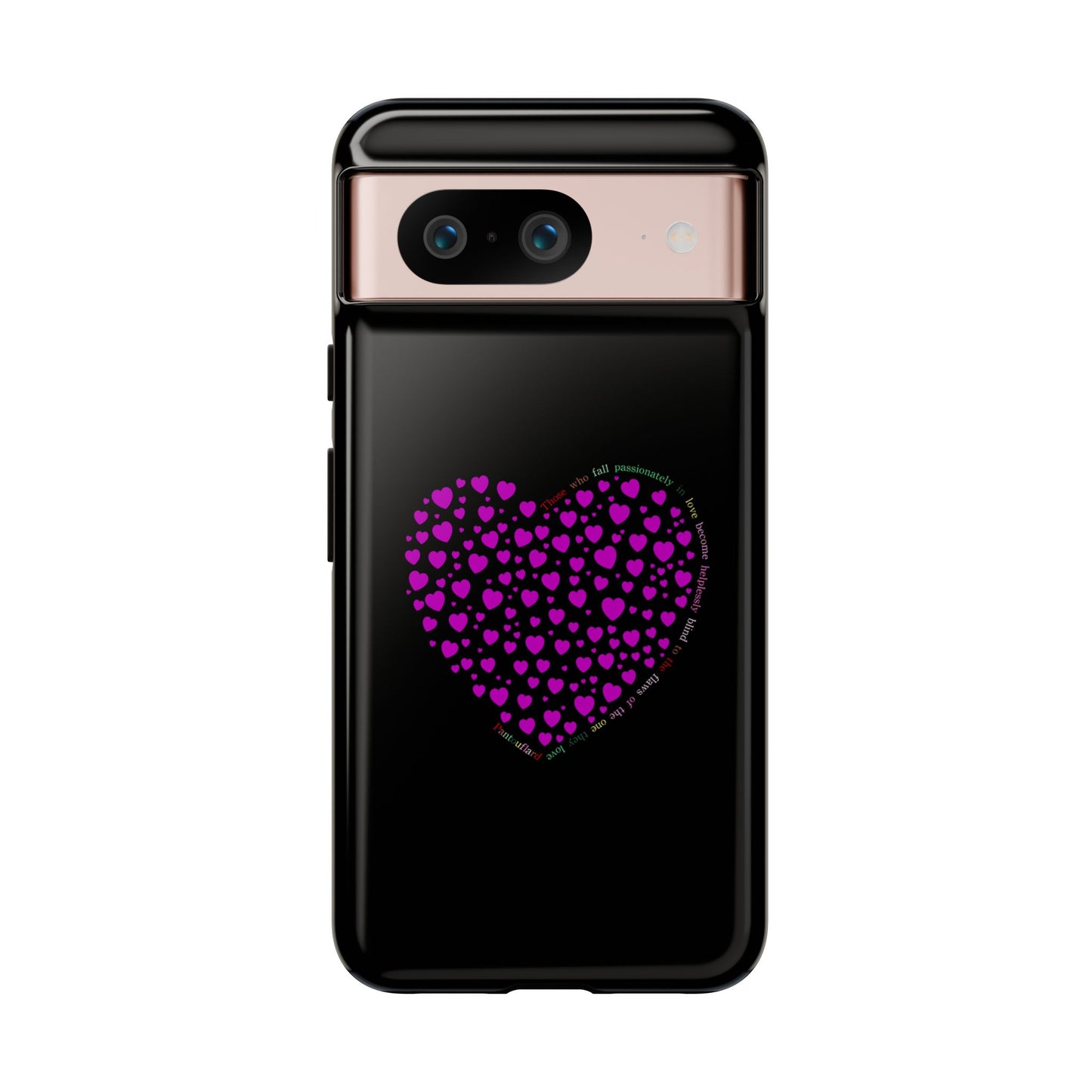 Fundas de corazón rosa para teléfonos iPhone, Galaxy, Google Pixel (54 tipos)