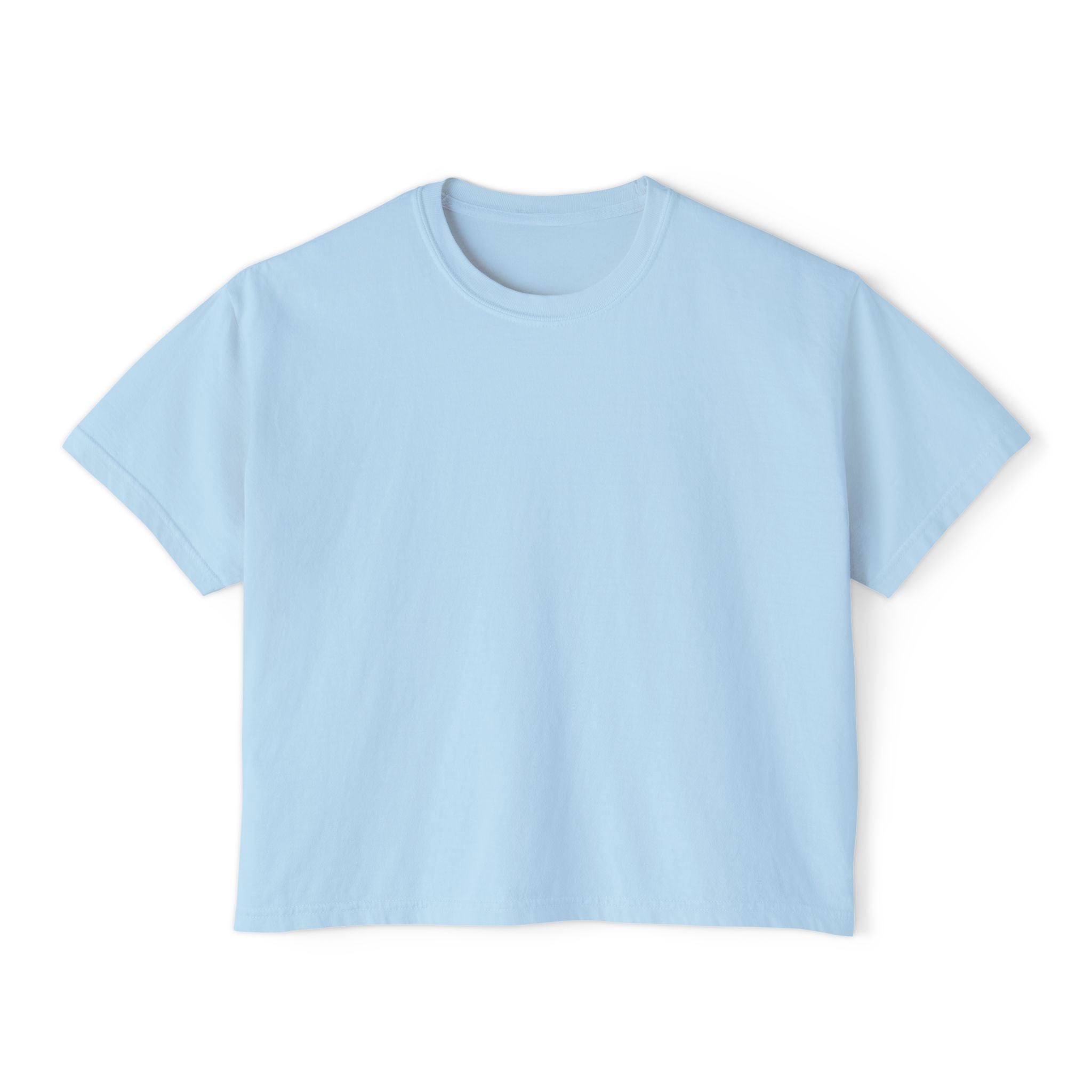 Women's White Pantouflard Carriage Cotton Boxy Tee