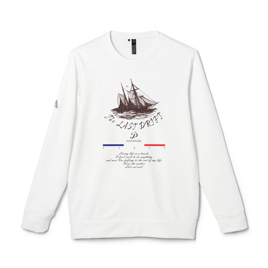 Adidas Nautical Adventure Crewneck Sweatshirt, Unisex Fleece Sweatshirt, Cozy Winter Apparel, Ideal Gift for Sailors, Comfortable Casual Wear