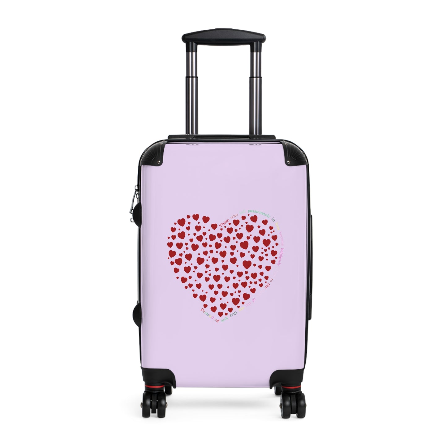 Travel carrier, Travel Suitcases Red Heart Design