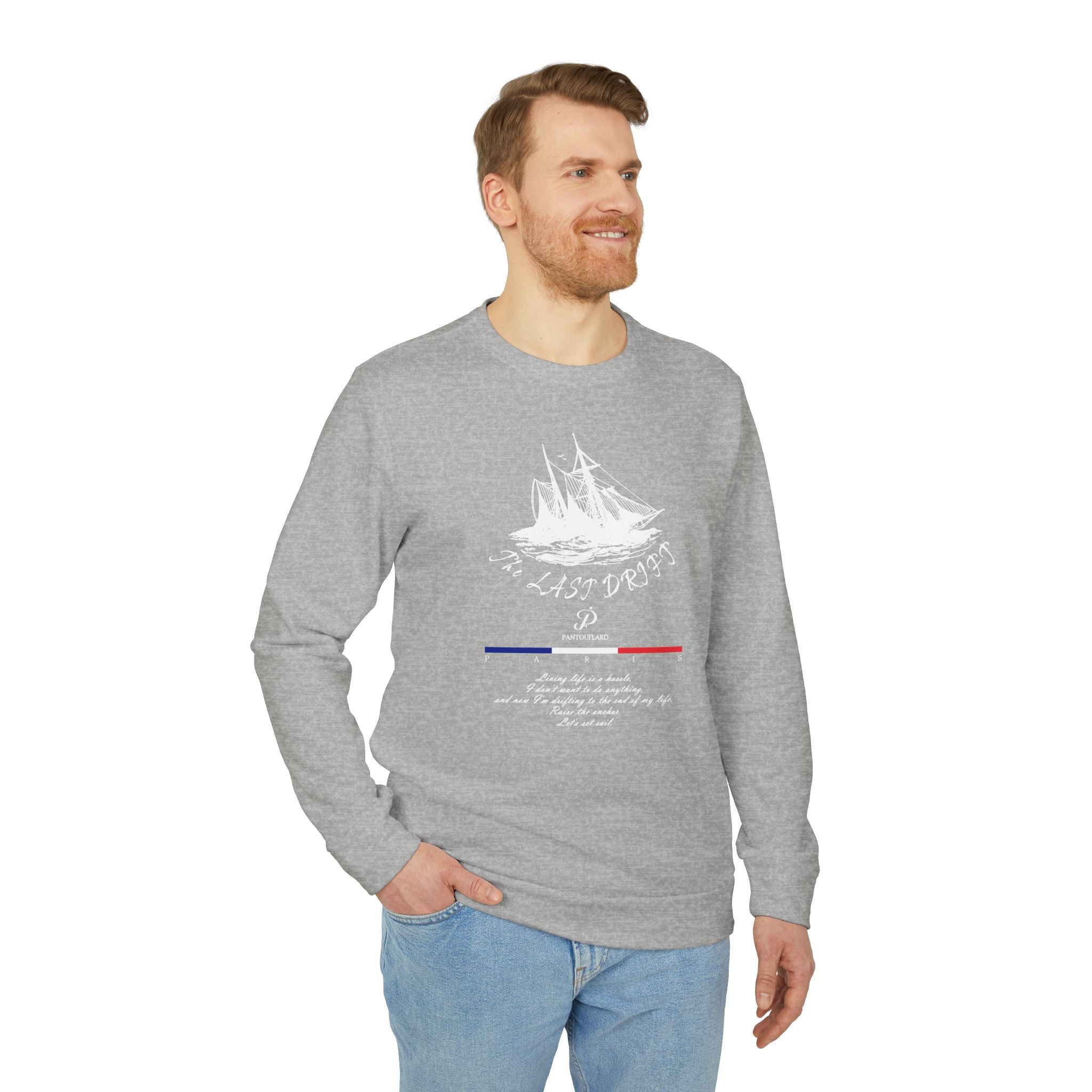 Adidas® Unisex Fleece-Sweatshirt mit Rundhalsausschnitt