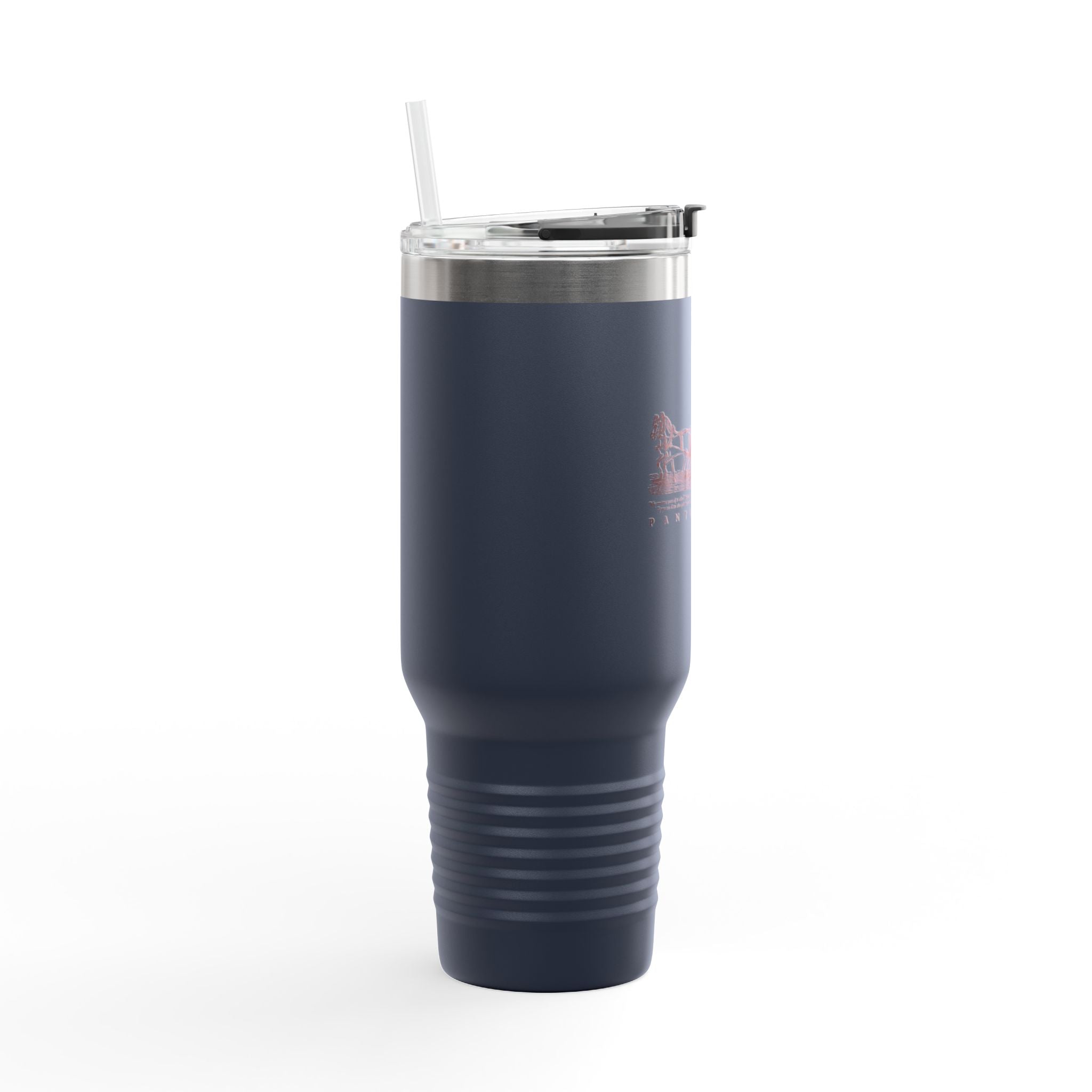 Olive Green Vintage Carriage Quote 40oz Stainless Steel Insulated Travel Mug