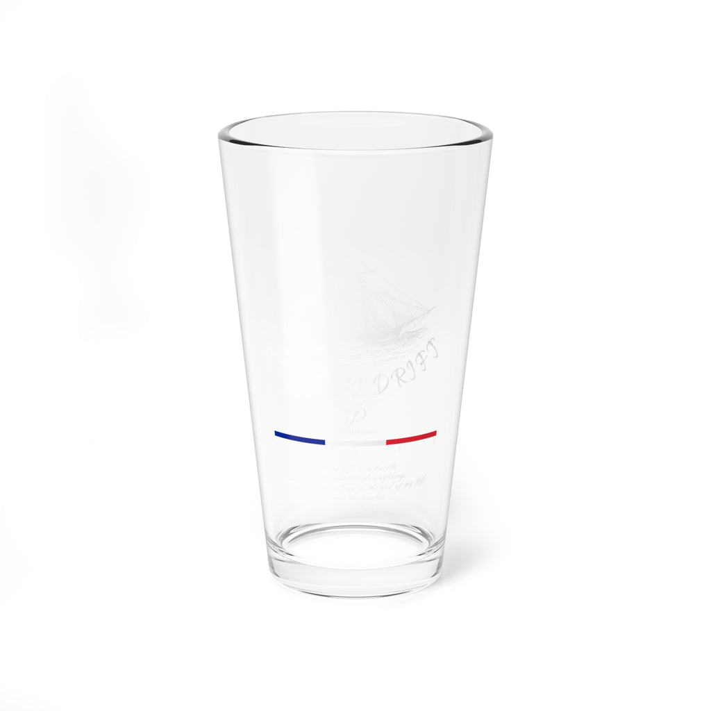 Clear Pantouflard 'The Last Drift' Nautical Solid Glass Mixer