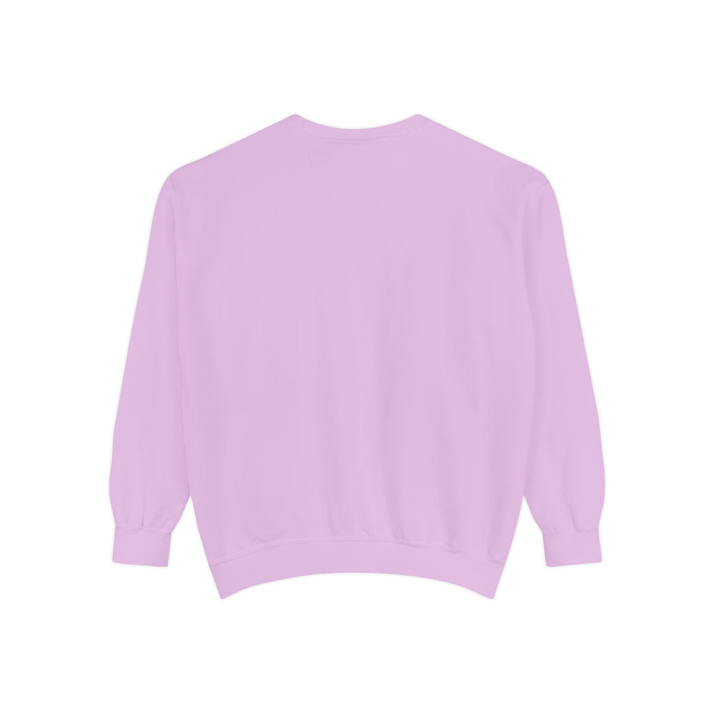 Unisex White Pantouflard Carriage Cotton Blend Sweatshirt