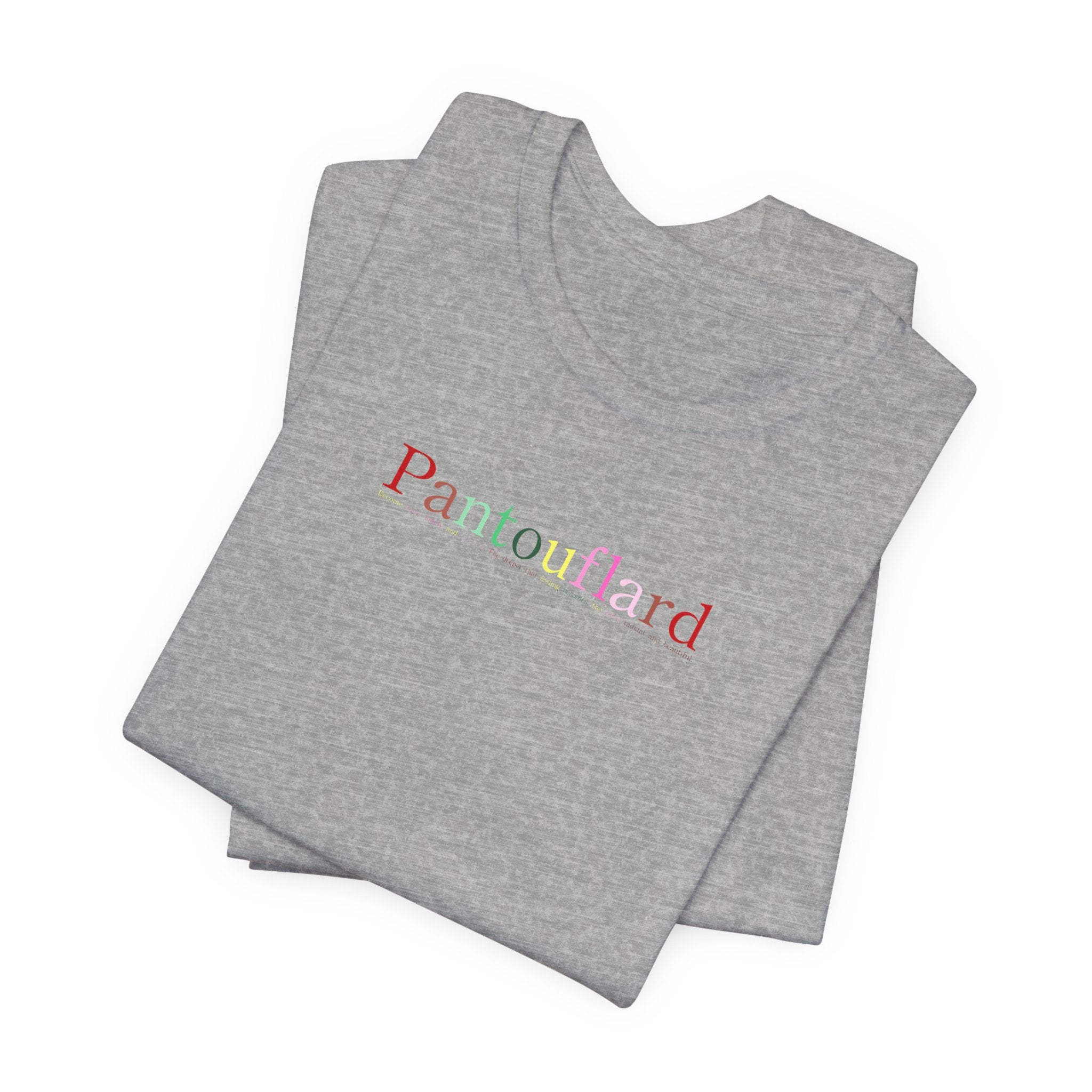 Unisex Minimalist Logo T-Shirt - 100% Airlume Cotton Soft Jersey Tee