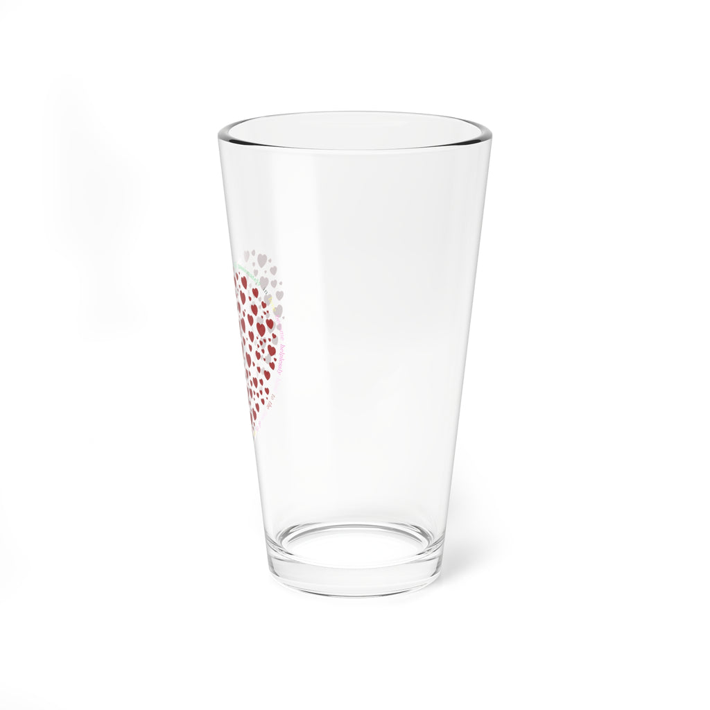 Clear Pantouflard 'Heart of Hearts' Romantic Solid Glass Mixer