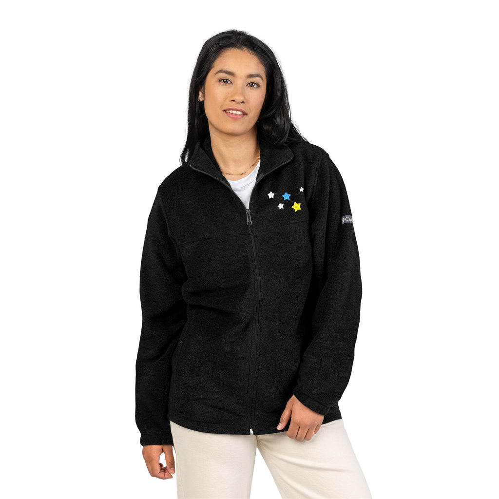 Columbia Cassiopeia Constellation Embroidered Fleece - Dual Embroidered Full-Zip MTR Jacket