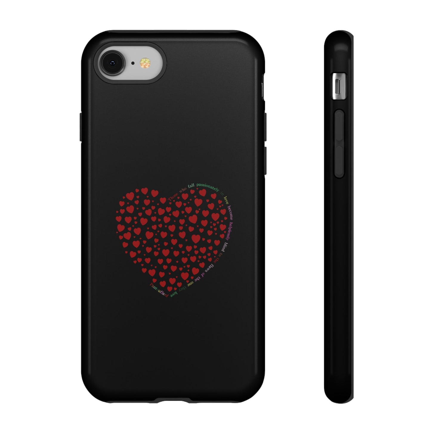 Fundas de corazón rojo para teléfonos iPhone, Galaxy, Google Pixel (54 tipos)