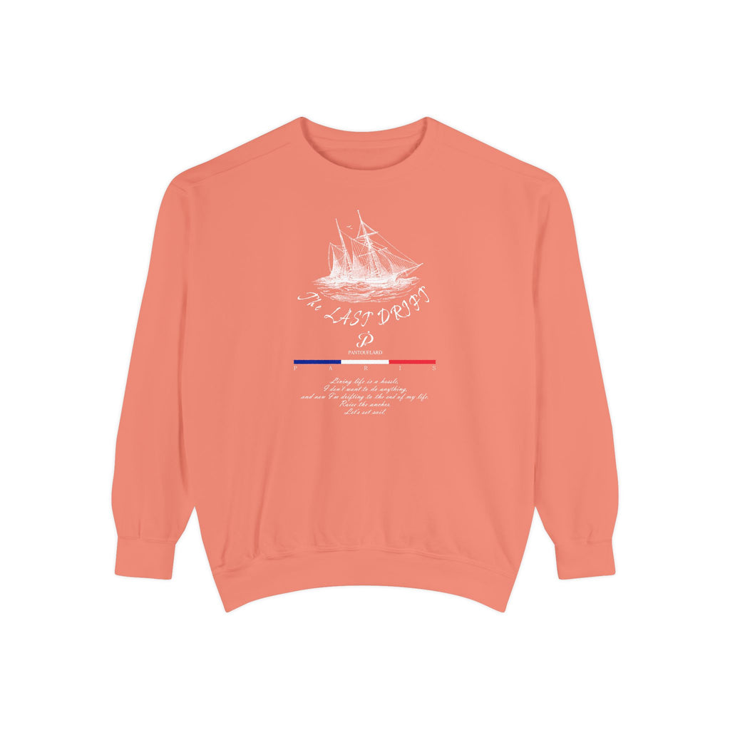 Unisex Navy Last Drift Cotton Blend Sweatshirt