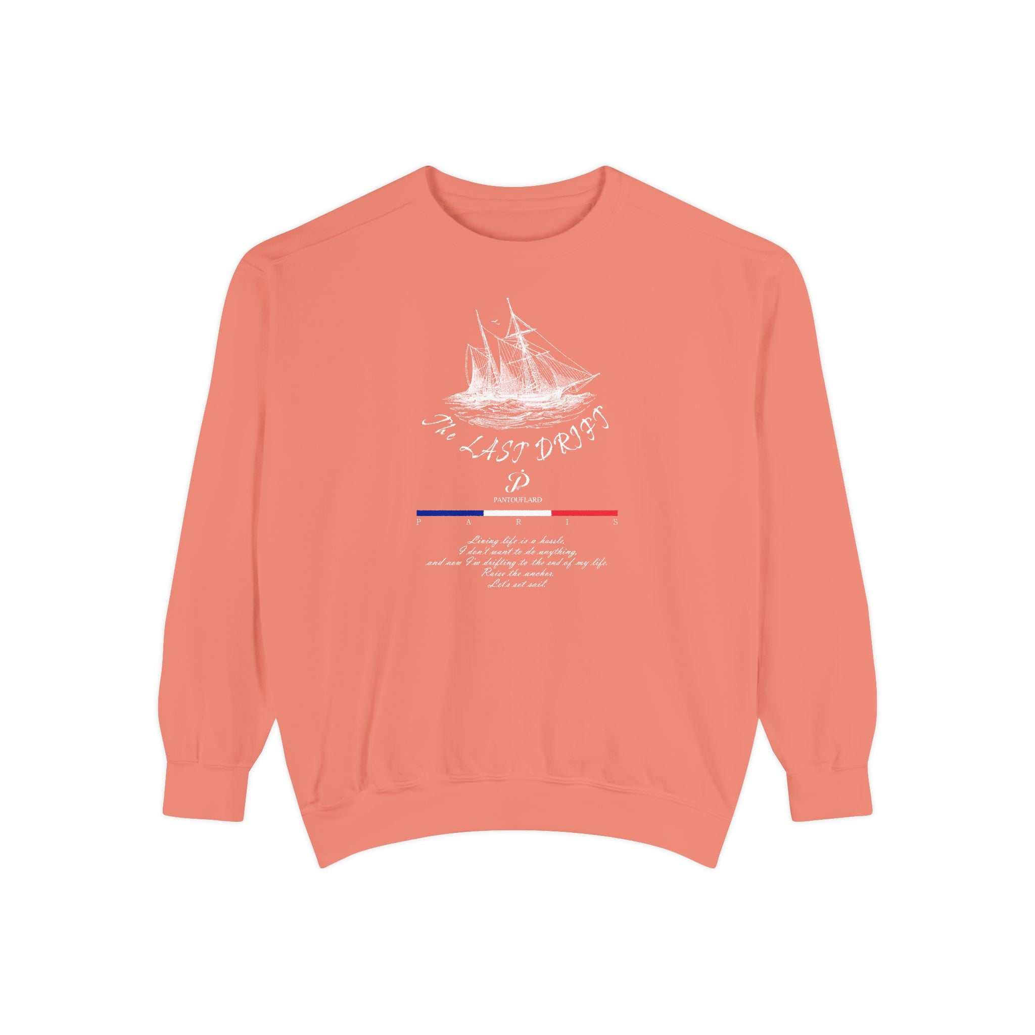 Unisex Navy Last Drift Cotton Blend Sweatshirt