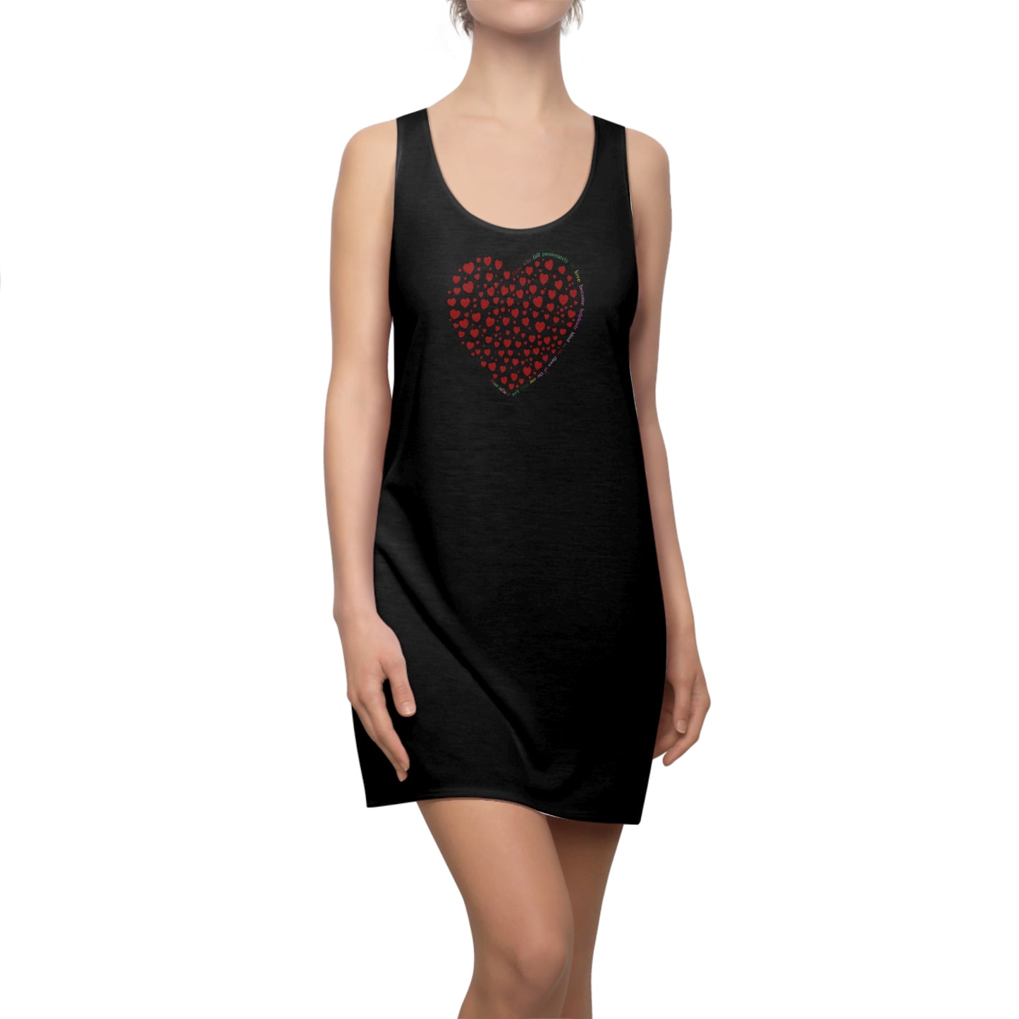 Racerback Dress (Red Heart)