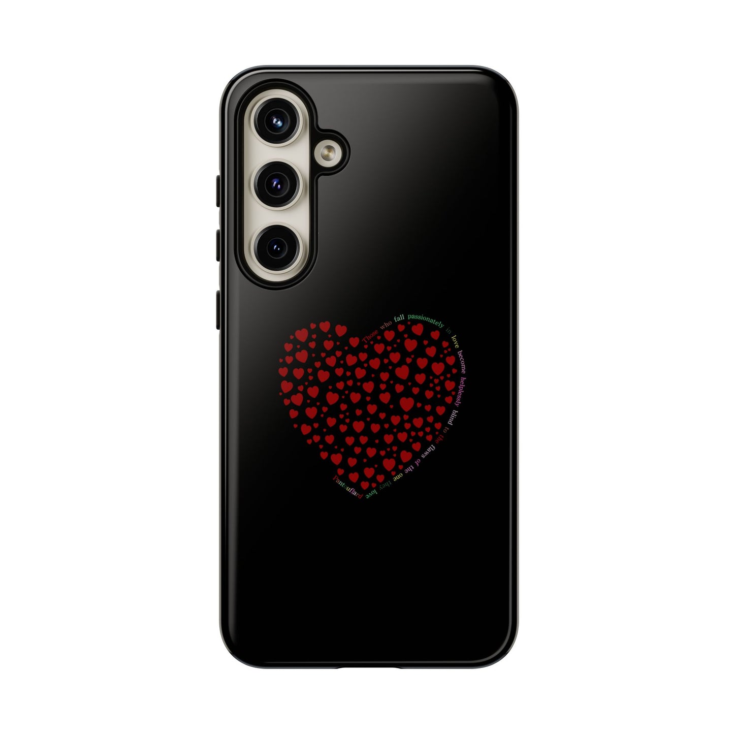 Fundas de corazón rojo para teléfonos iPhone, Galaxy, Google Pixel (54 tipos)