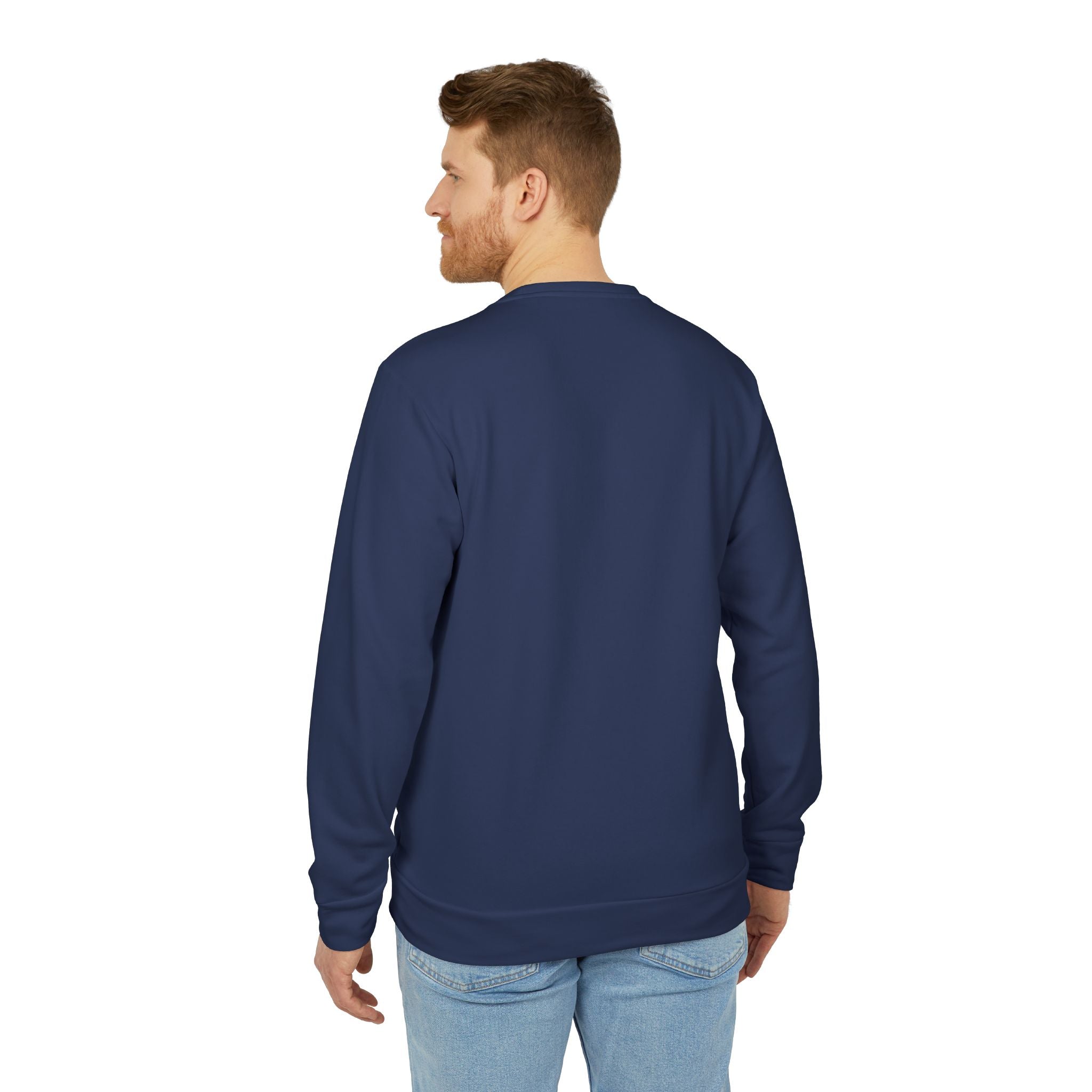 Unisex Royal Blue Kitschy Cassiopeia Constellation BCI Cotton Adidas Sweatshirt
