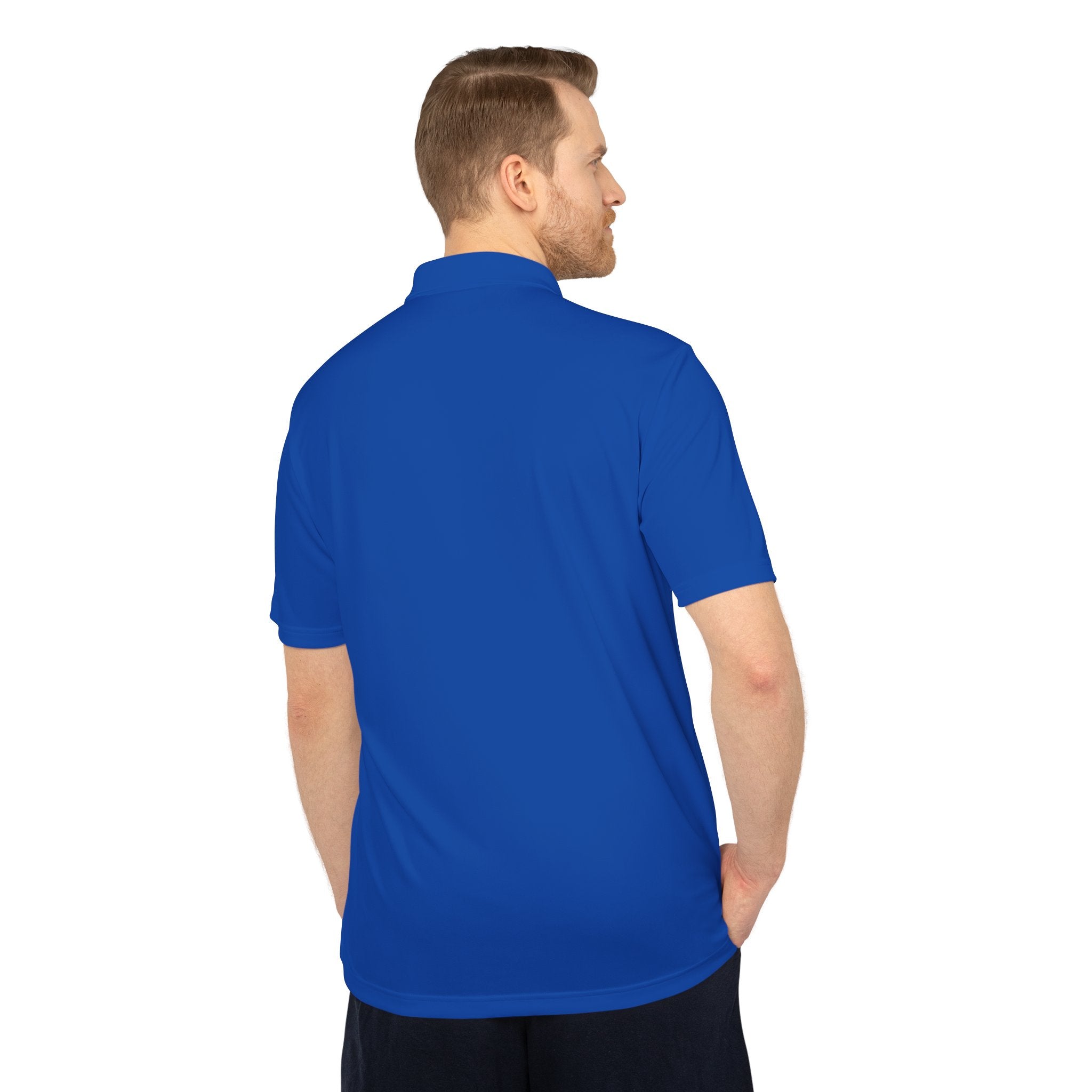 Adidas Unisex Cassiopeia Constellation Embroidered Polo - W-Shape Performance Shirt