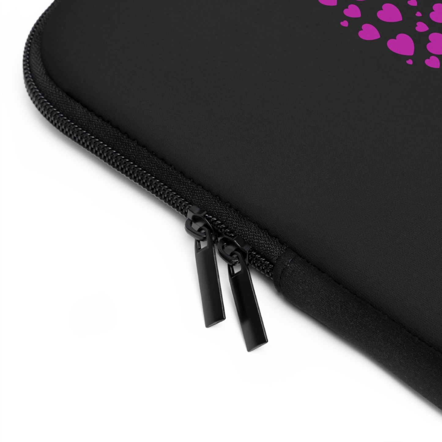 Pink Heart Laptop Sleeve