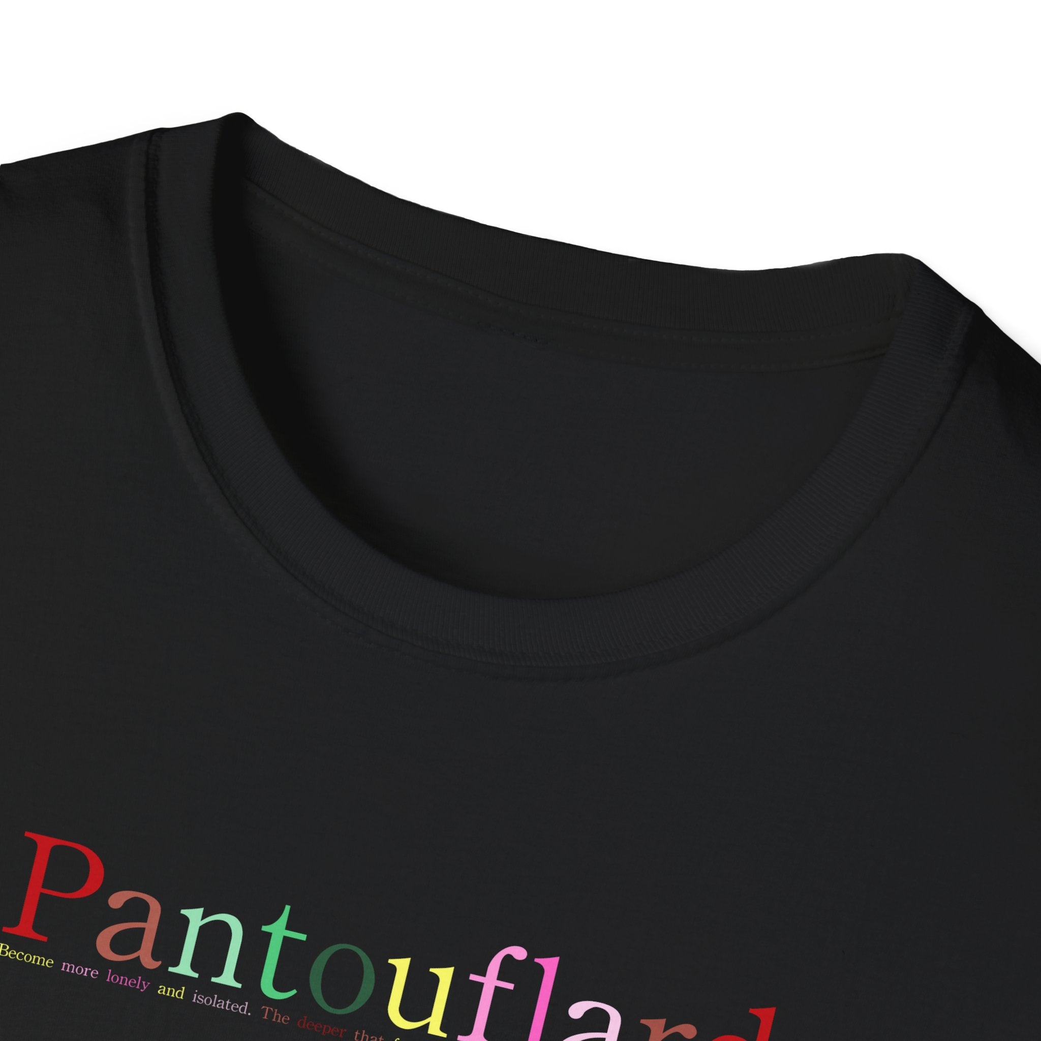 Unisex Black Softstyle T-Shirt - 100% Ring-Spun Cotton Graphic Tee