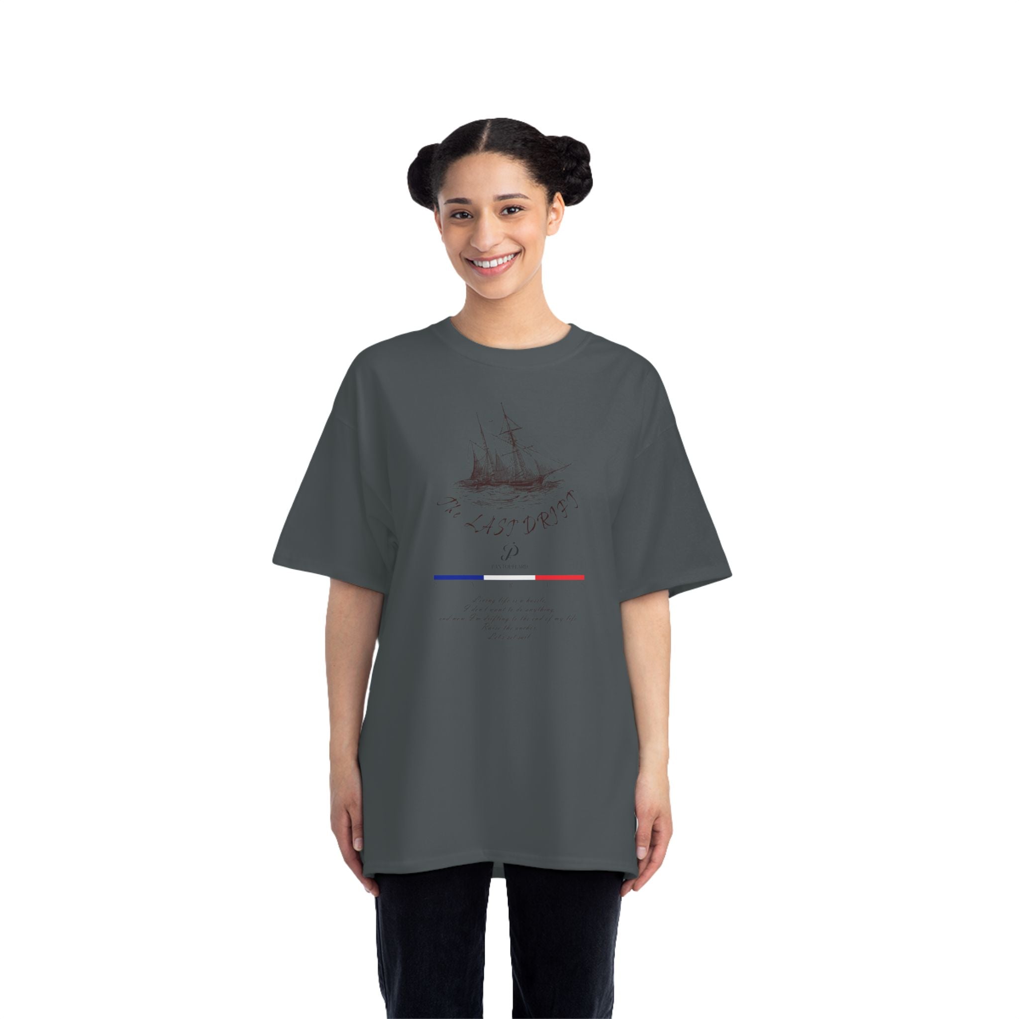 Unisex Charcoal Vintage Carriage Graphic 100% Cotton T-Shirt