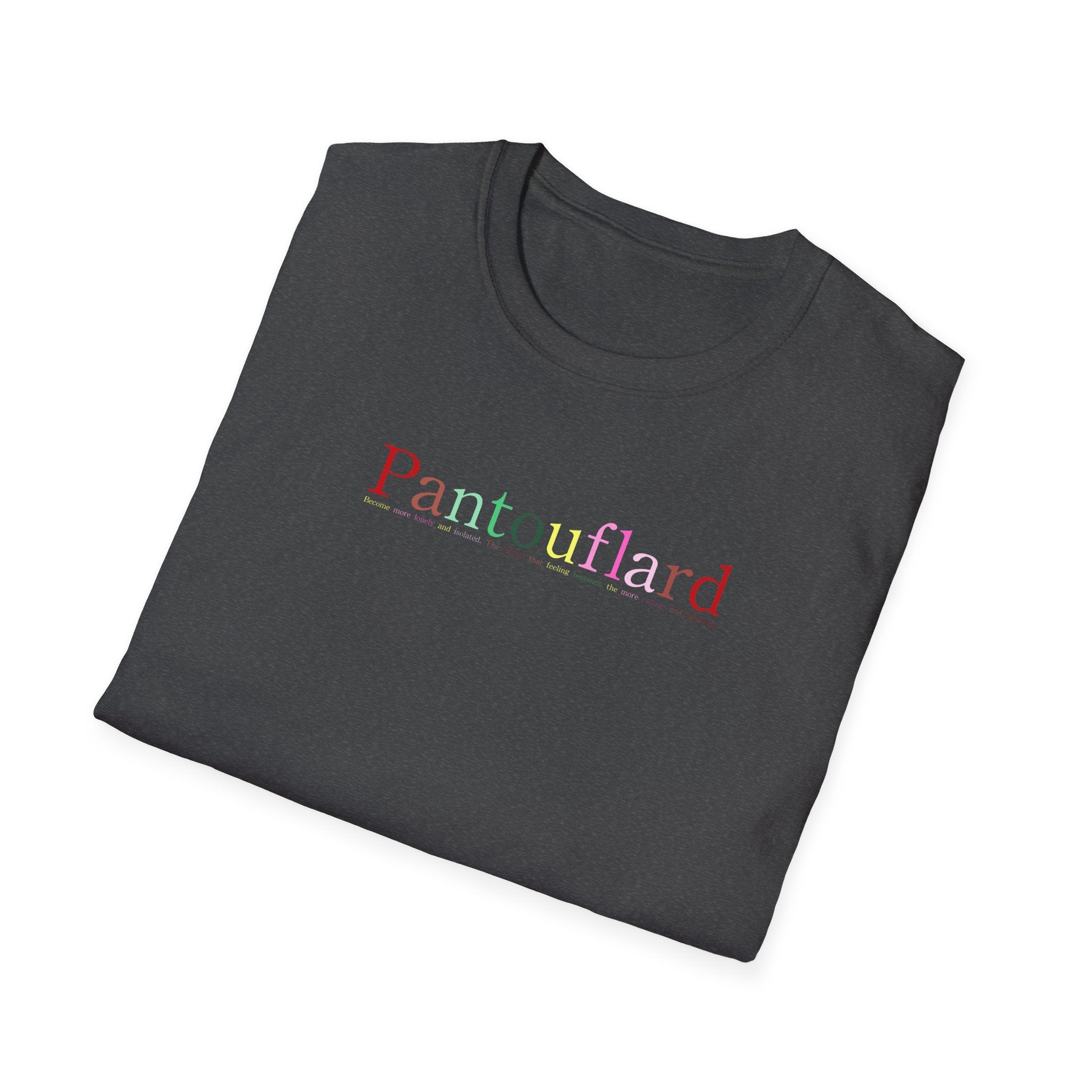 Unisex Black Softstyle T-Shirt - 100% Ring-Spun Cotton Graphic Tee