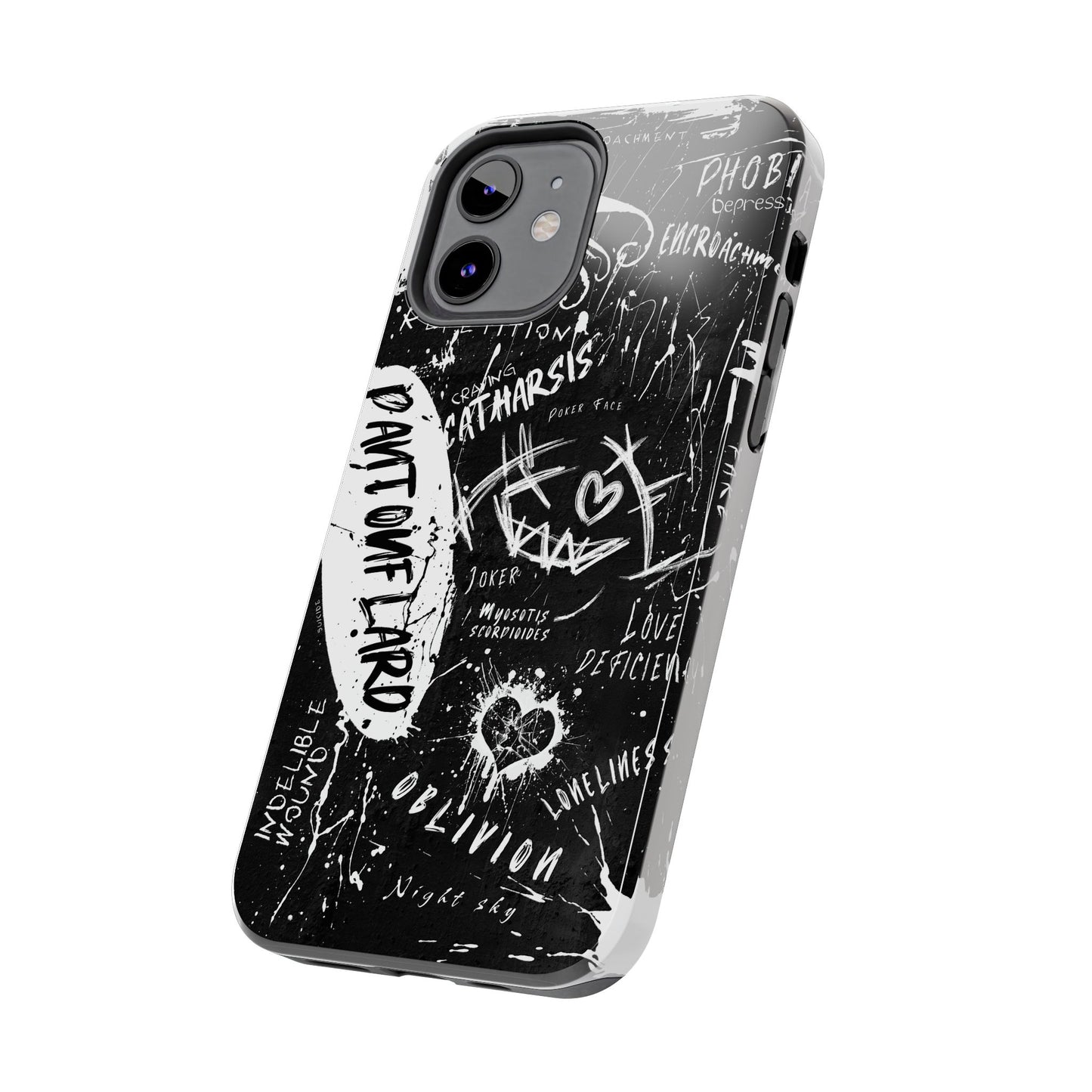Edgy iPhone Cases for Tough Love - Perfect for Teens and Young Adults, Trendy Art, Unique Gift, Phone Accessories